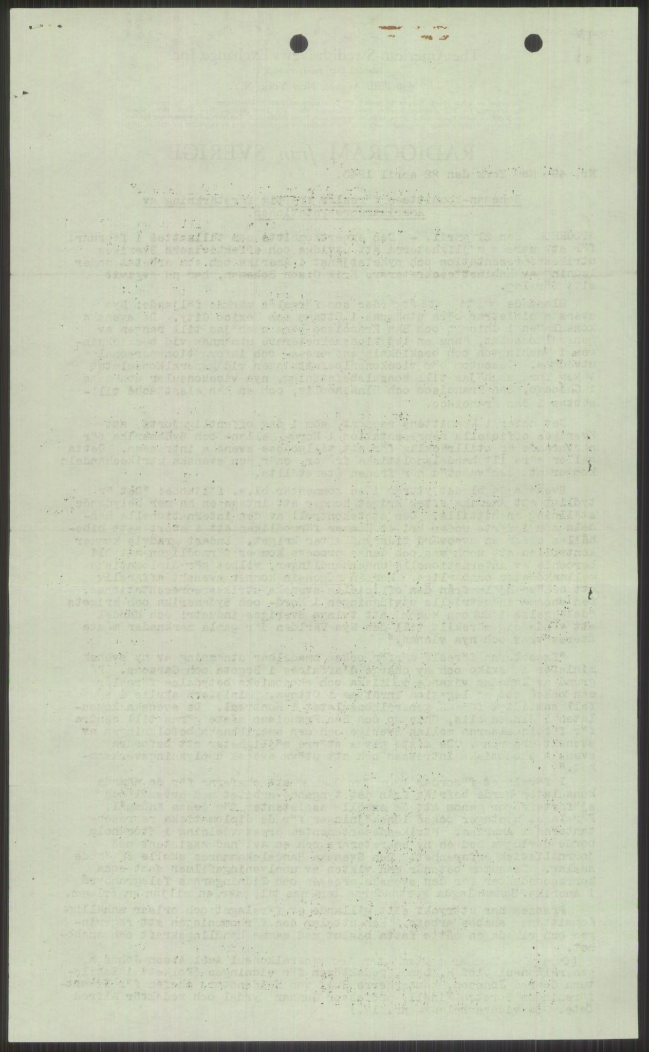 Lie, Trygve, RA/PA-1407/D/L0006: Blandet og privat korrespondanse., 1941-1960, p. 312