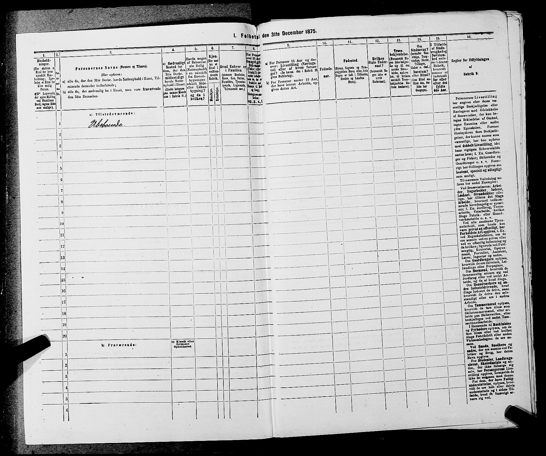 SAKO, 1875 census for 0821P Bø, 1875, p. 408