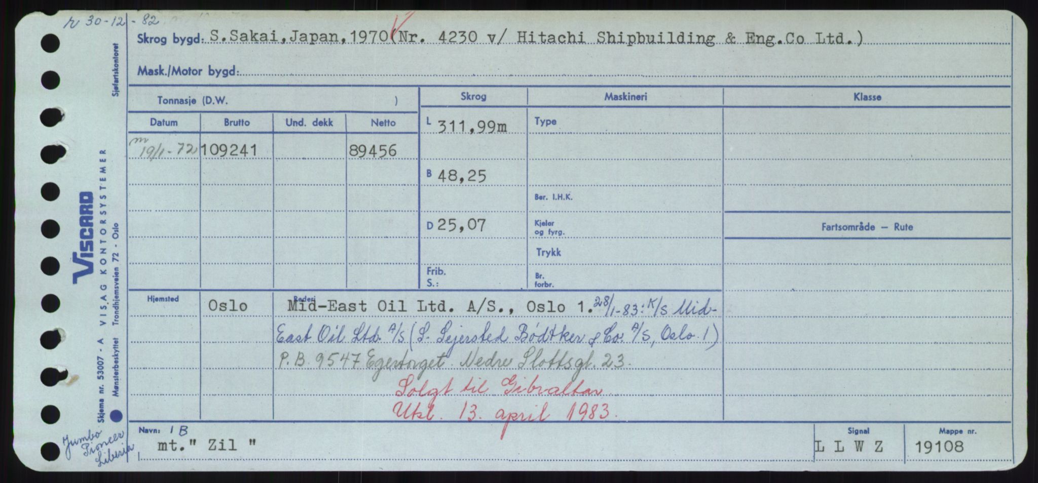 Sjøfartsdirektoratet med forløpere, Skipsmålingen, AV/RA-S-1627/H/Hd/L0041: Fartøy, Vi-Ås, p. 483