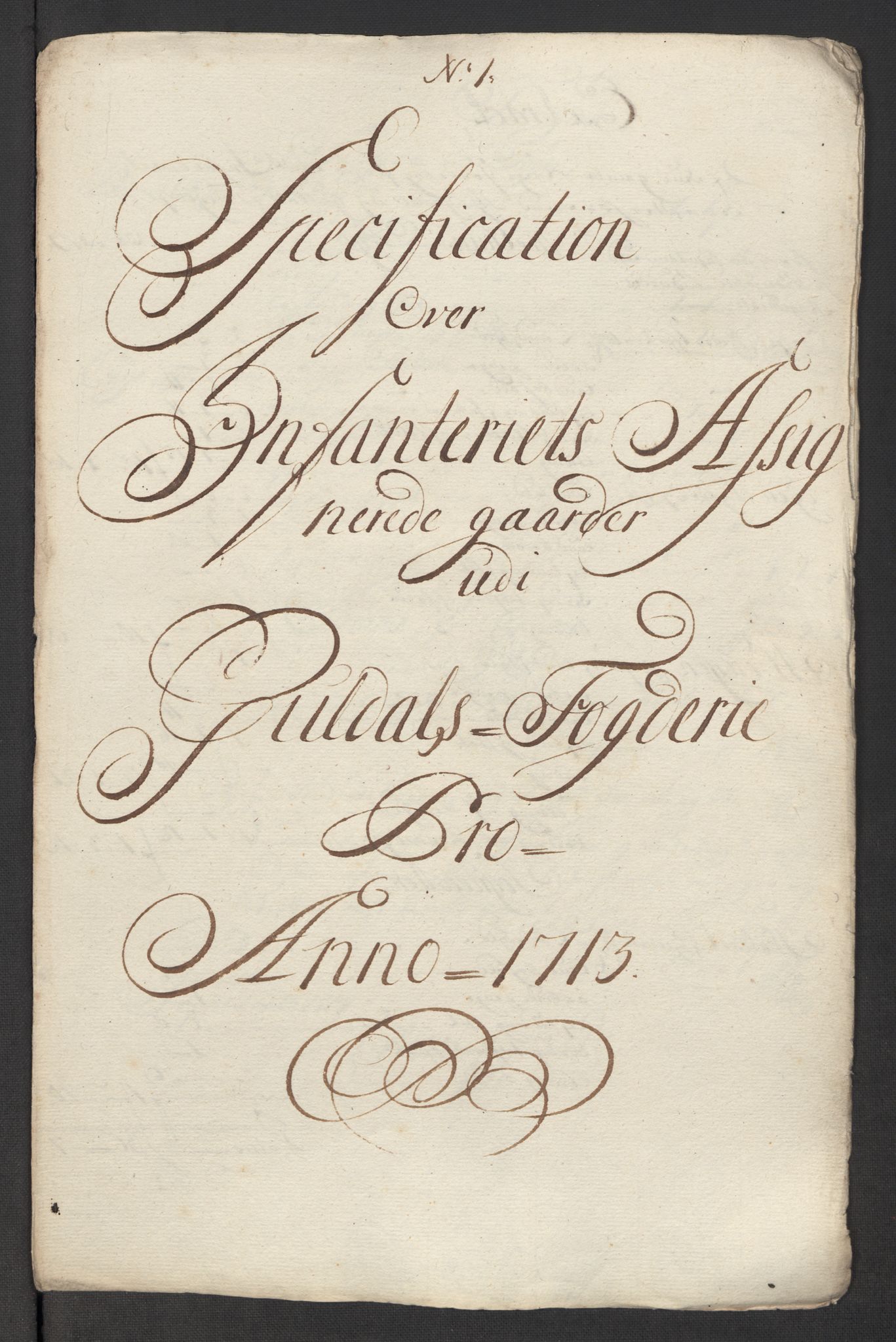 Rentekammeret inntil 1814, Reviderte regnskaper, Fogderegnskap, AV/RA-EA-4092/R60/L3964: Fogderegnskap Orkdal og Gauldal, 1713, p. 529