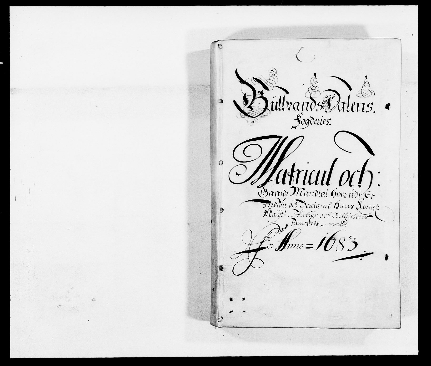Rentekammeret inntil 1814, Reviderte regnskaper, Fogderegnskap, RA/EA-4092/R17/L1158: Fogderegnskap Gudbrandsdal, 1682-1689, p. 60
