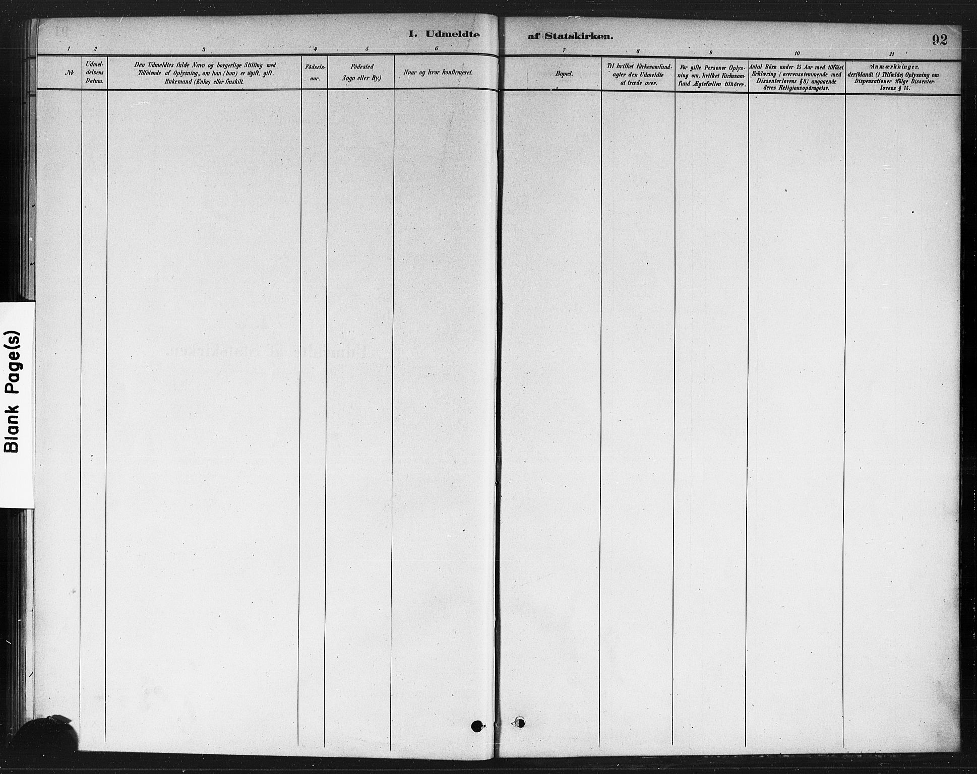 Rødenes prestekontor Kirkebøker, SAO/A-2005/F/Fb/L0001: Parish register (official) no. II 1, 1880-1889, p. 92