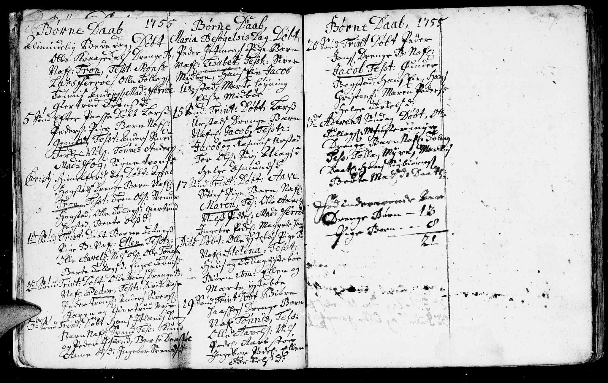 Flekkefjord sokneprestkontor, SAK/1111-0012/F/Fa/Fab/L0001: Parish register (official) no. A 1, 1750-1780, p. 26-27