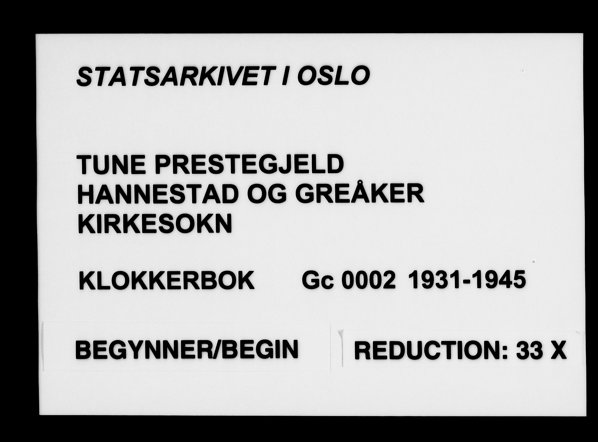 Tune prestekontor Kirkebøker, SAO/A-2007/G/Gc/L0002: Parish register (copy) no. III 2, 1931-1945