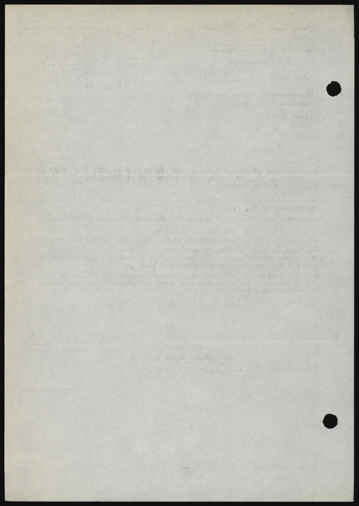 Nord-Hedmark sorenskriveri, SAH/TING-012/H/Hc/L0028: Mortgage book no. 28, 1968-1968, Diary no: : 4611/1968