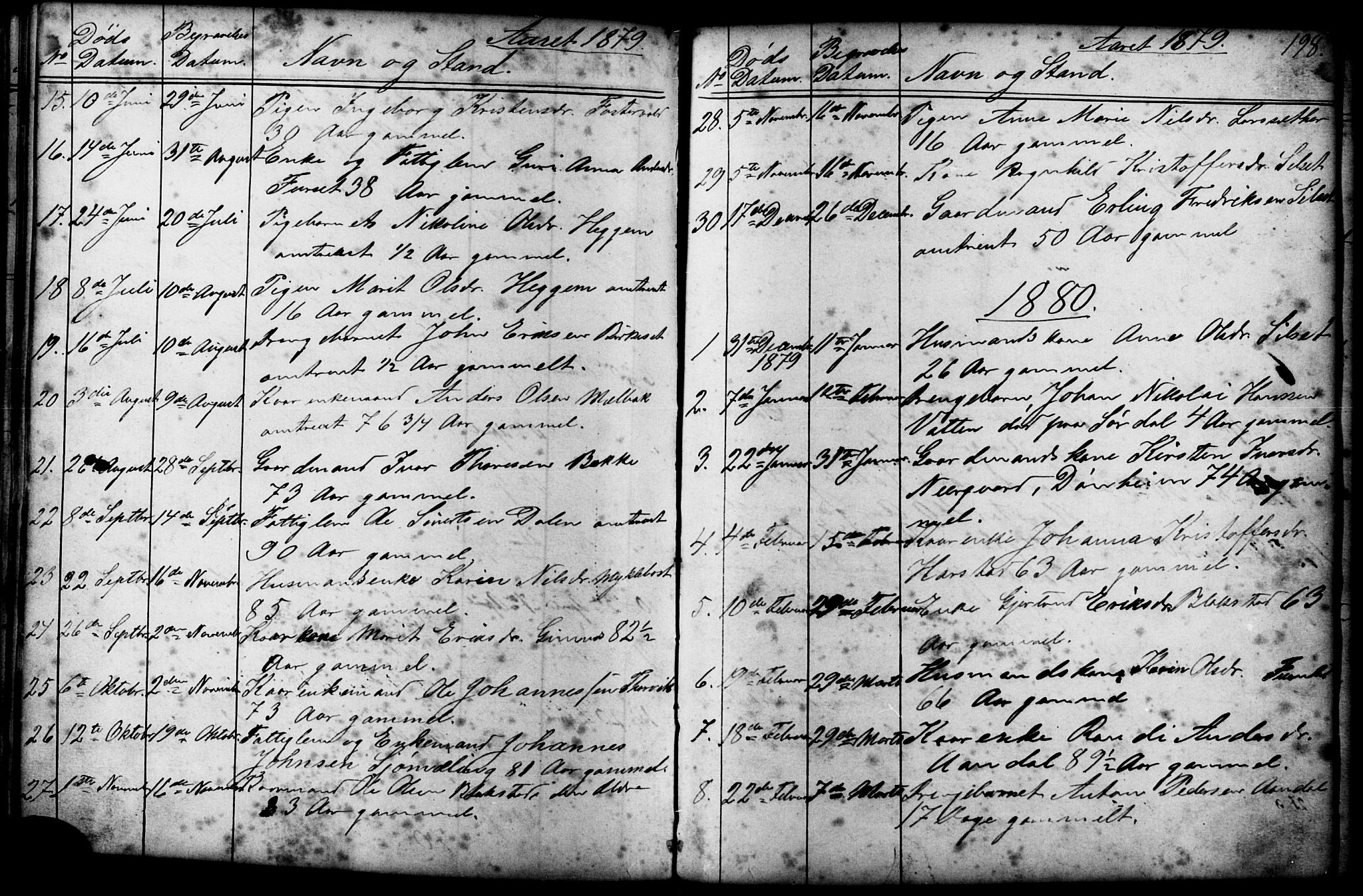 Ministerialprotokoller, klokkerbøker og fødselsregistre - Møre og Romsdal, AV/SAT-A-1454/584/L0969: Parish register (copy) no. 584C02, 1877-1911, p. 198