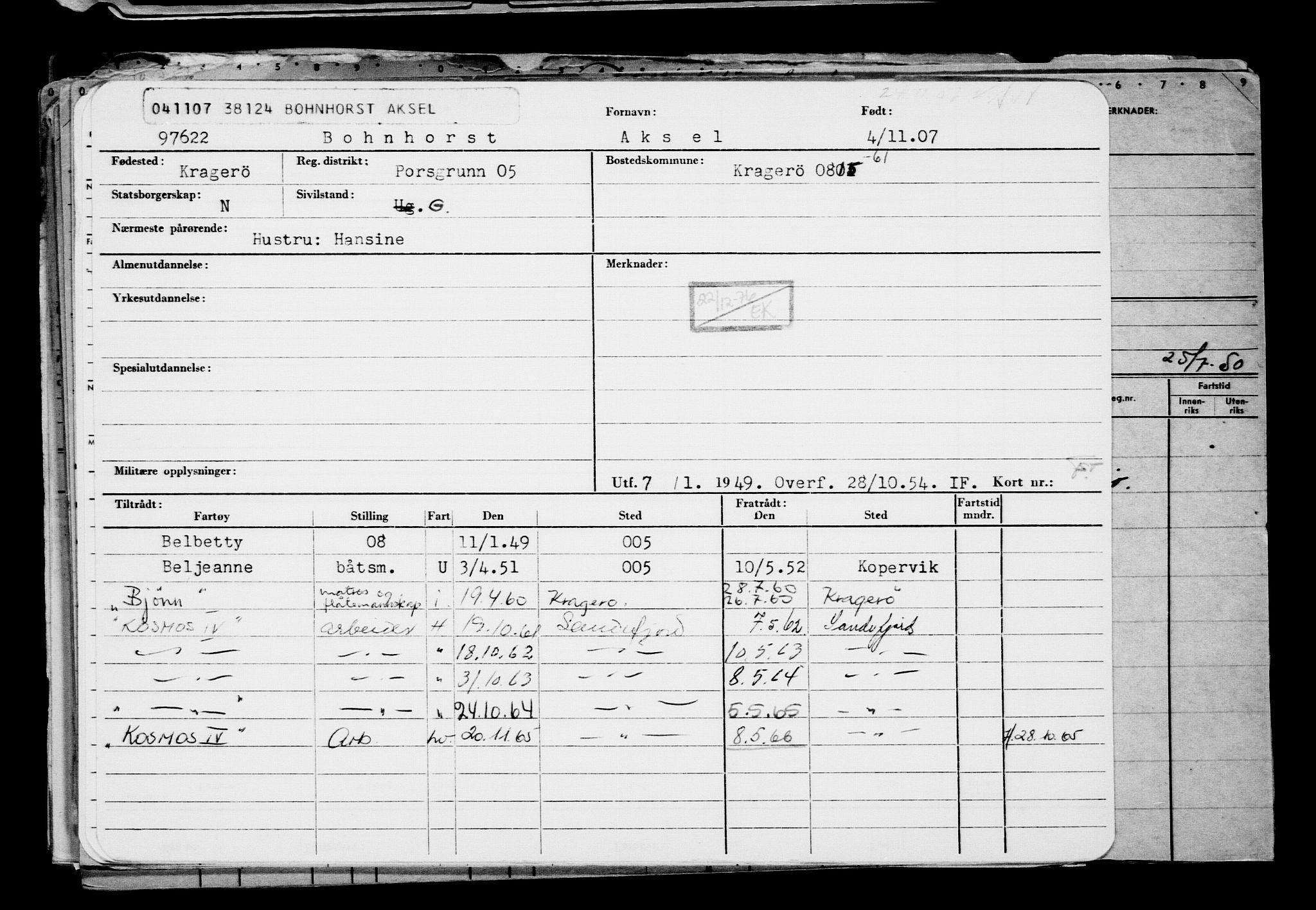 Direktoratet for sjømenn, AV/RA-S-3545/G/Gb/L0074: Hovedkort, 1907, p. 39