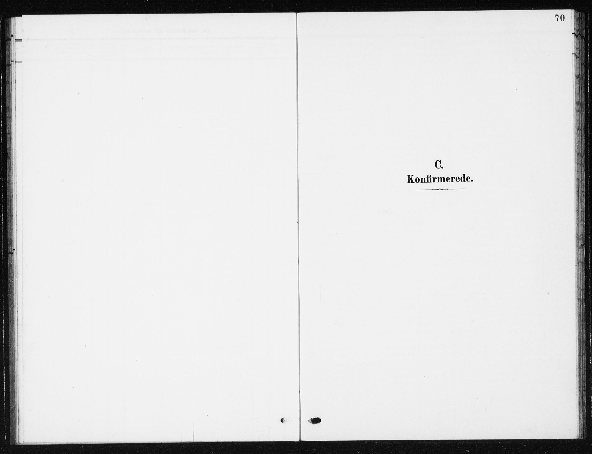 Ministerialprotokoller, klokkerbøker og fødselsregistre - Møre og Romsdal, SAT/A-1454/521/L0303: Parish register (copy) no. 521C04, 1908-1943, p. 70