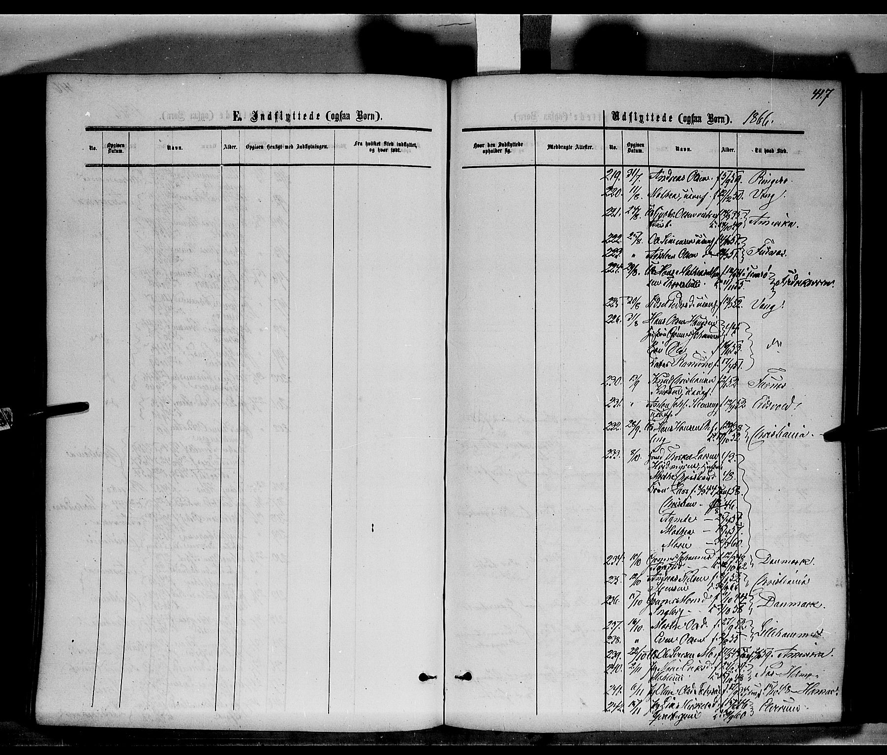 Ringsaker prestekontor, AV/SAH-PREST-014/K/Ka/L0010: Parish register (official) no. 10, 1861-1869, p. 417