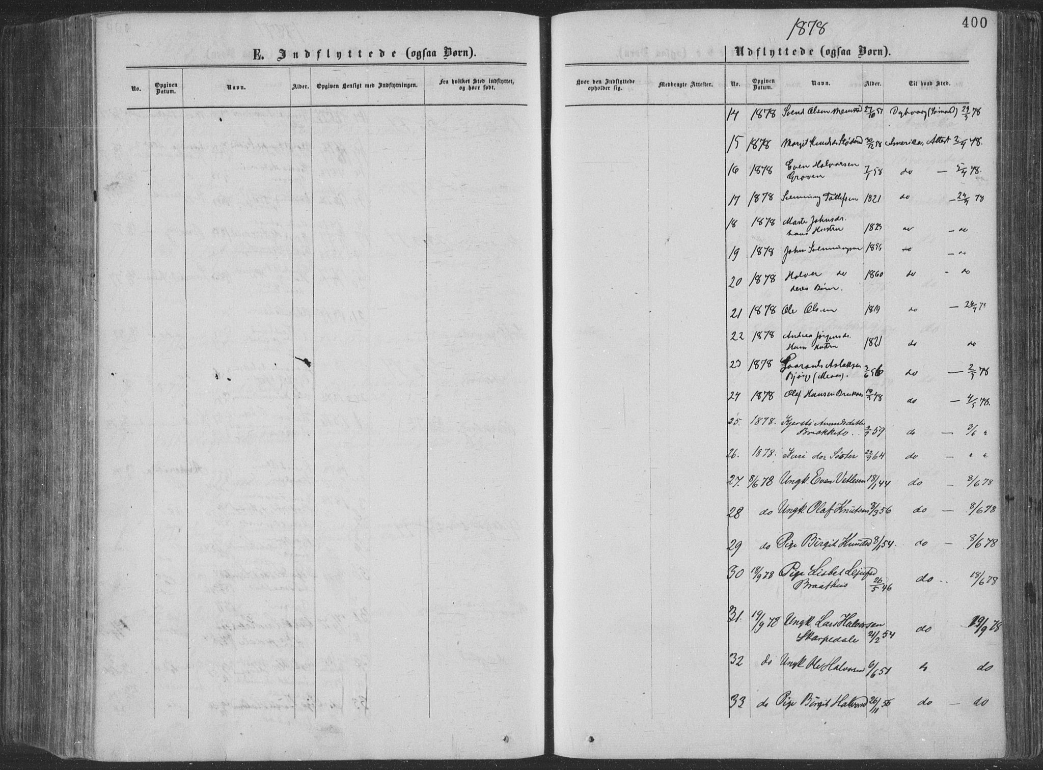 Seljord kirkebøker, AV/SAKO-A-20/F/Fa/L0014: Parish register (official) no. I 14, 1877-1886, p. 400