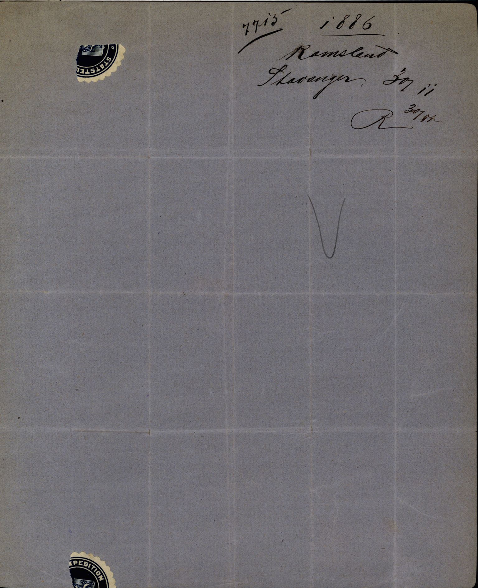 Pa 63 - Østlandske skibsassuranceforening, VEMU/A-1079/G/Ga/L0019/0004: Havaridokumenter / Unita, L'Union, Lympha, Medbør, Kommandør, Svend Foyn, 1886, p. 27