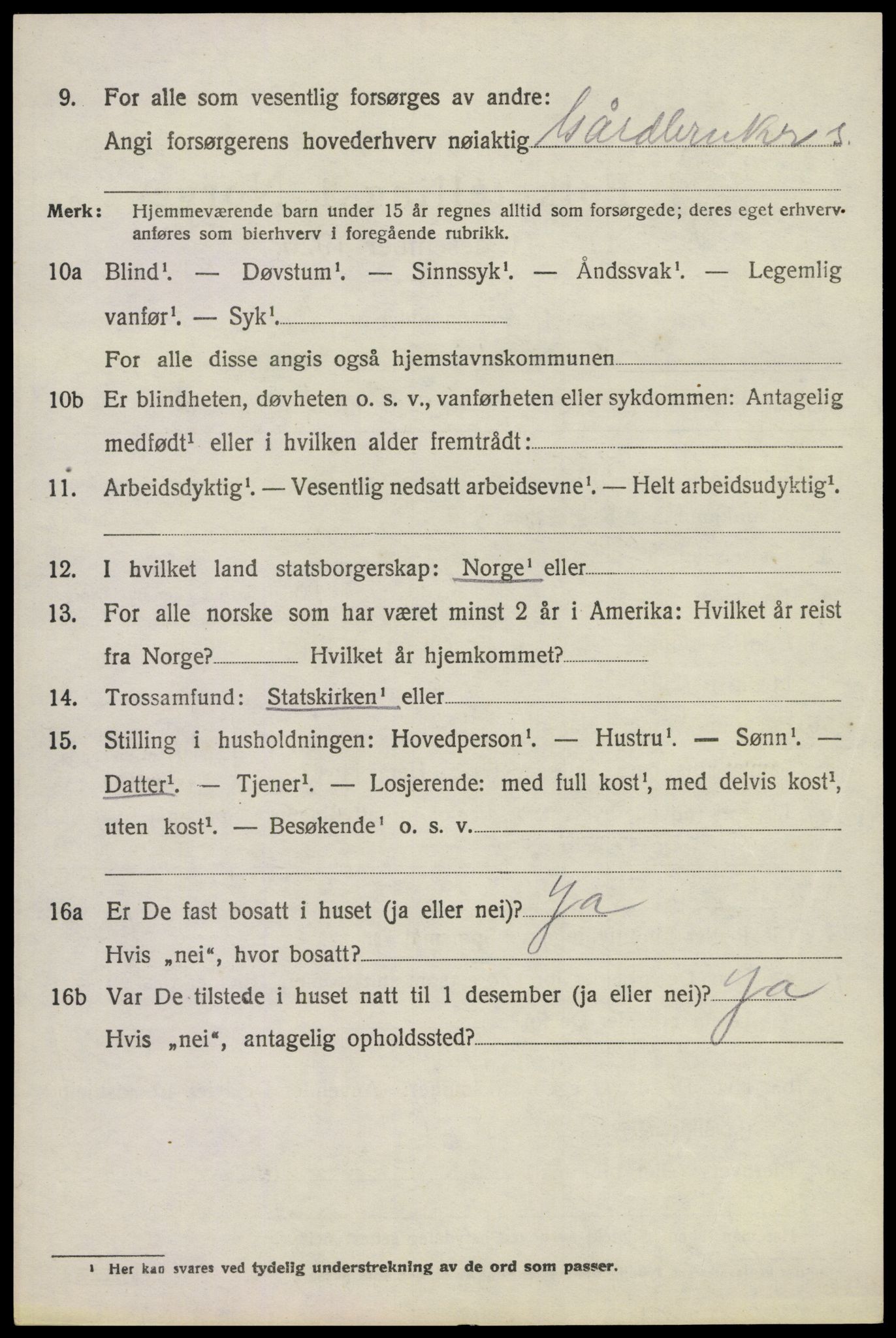 SAKO, 1920 census for Lardal, 1920, p. 4400