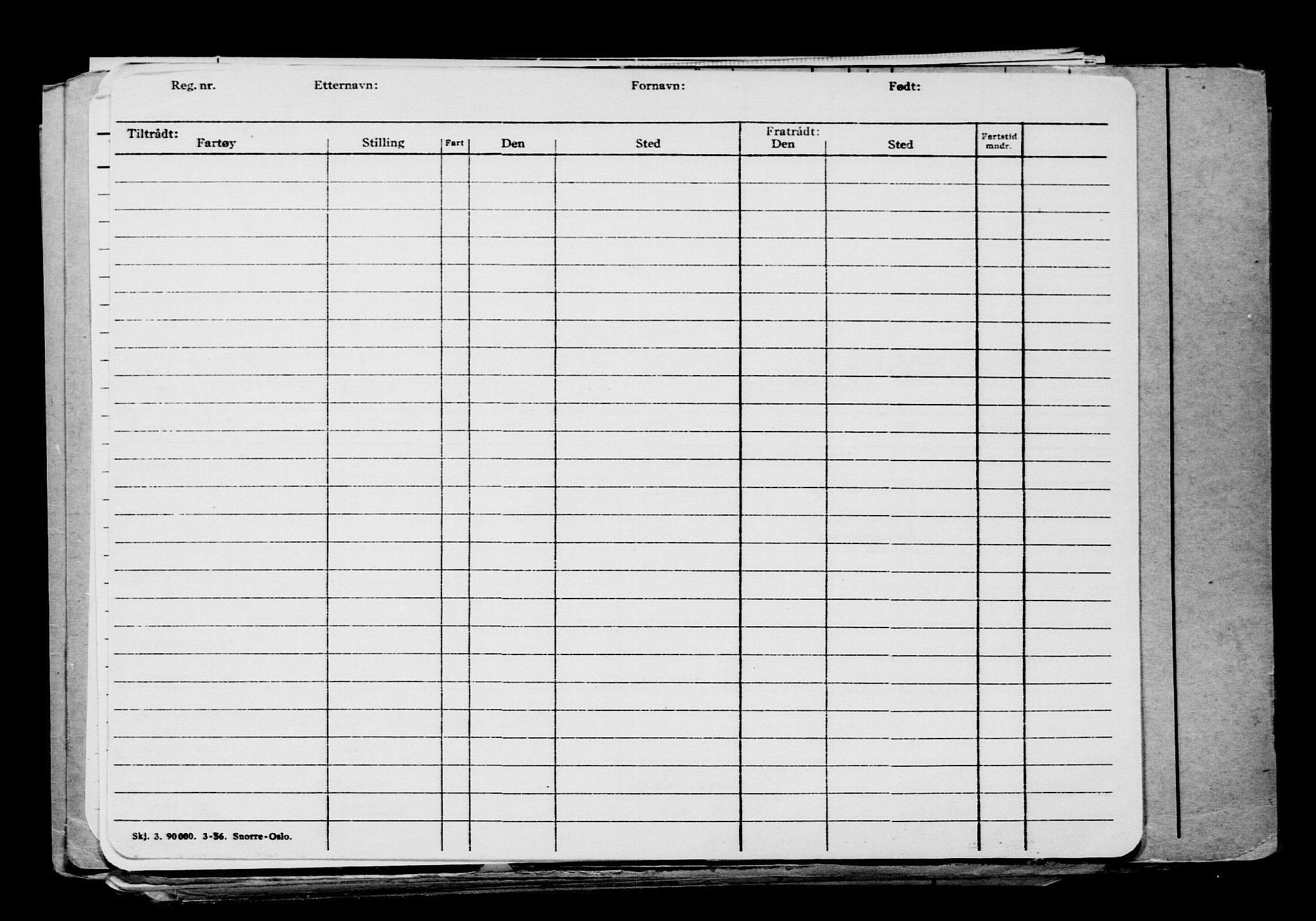 Direktoratet for sjømenn, RA/S-3545/G/Gb/L0167: Hovedkort, 1919, p. 431