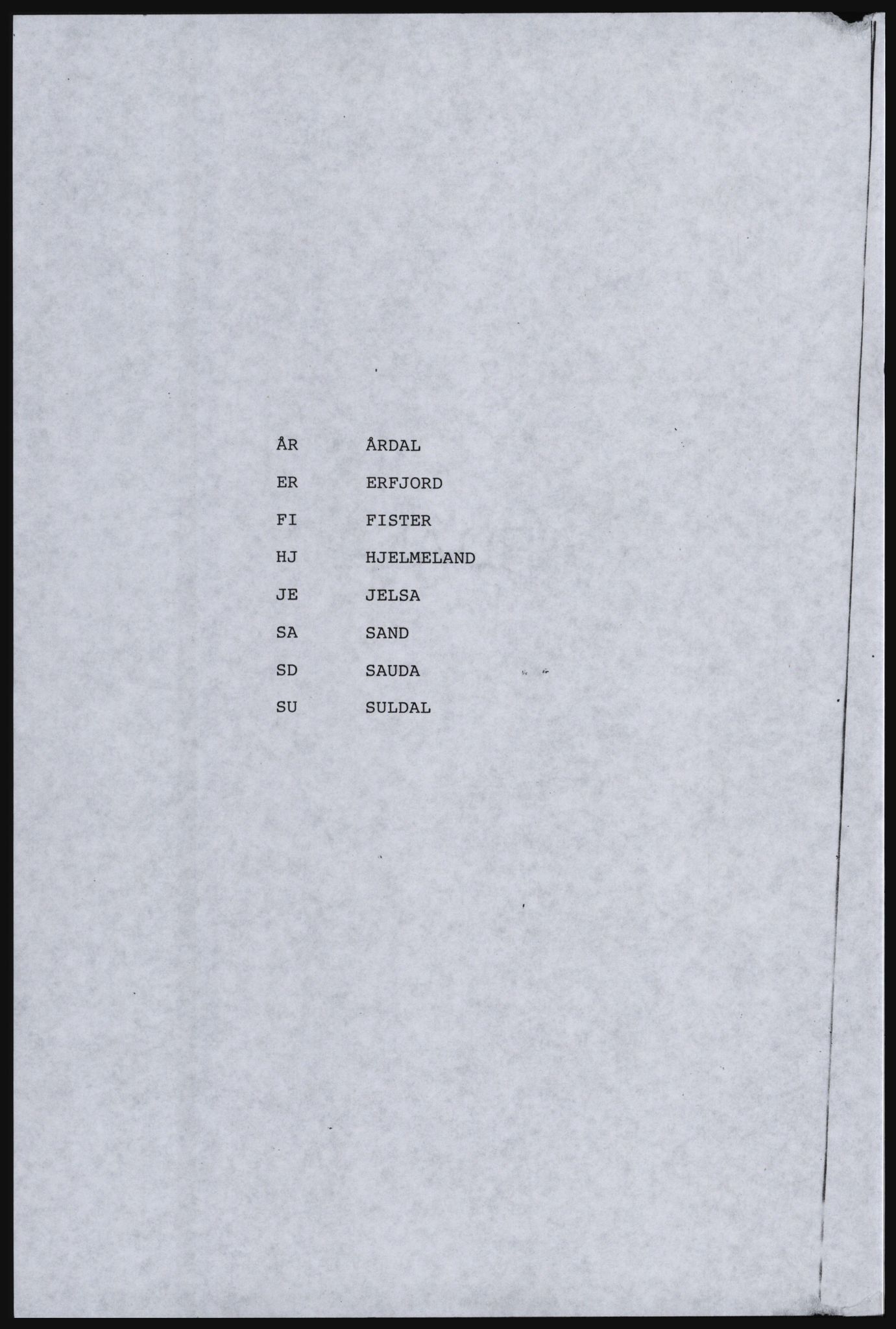 SAST, Copy of 1920 census for Inner Ryfylke, 1920, p. 6