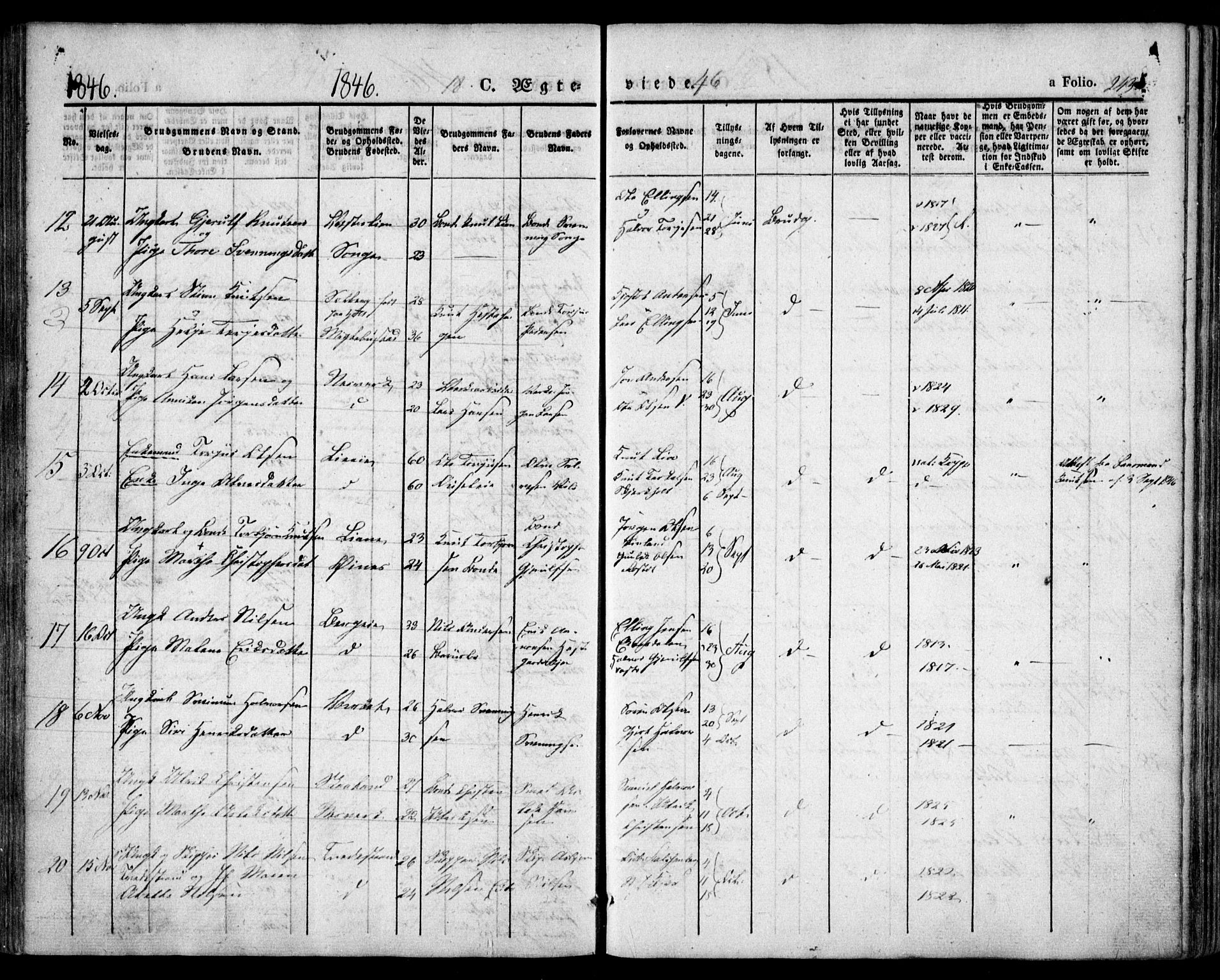 Holt sokneprestkontor, AV/SAK-1111-0021/F/Fa/L0007: Parish register (official) no. A 7, 1836-1848, p. 243