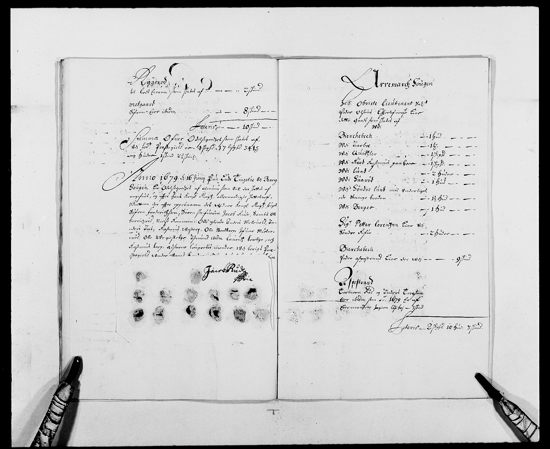 Rentekammeret inntil 1814, Reviderte regnskaper, Fogderegnskap, AV/RA-EA-4092/R01/L0001: Fogderegnskap Idd og Marker, 1678-1679, p. 391