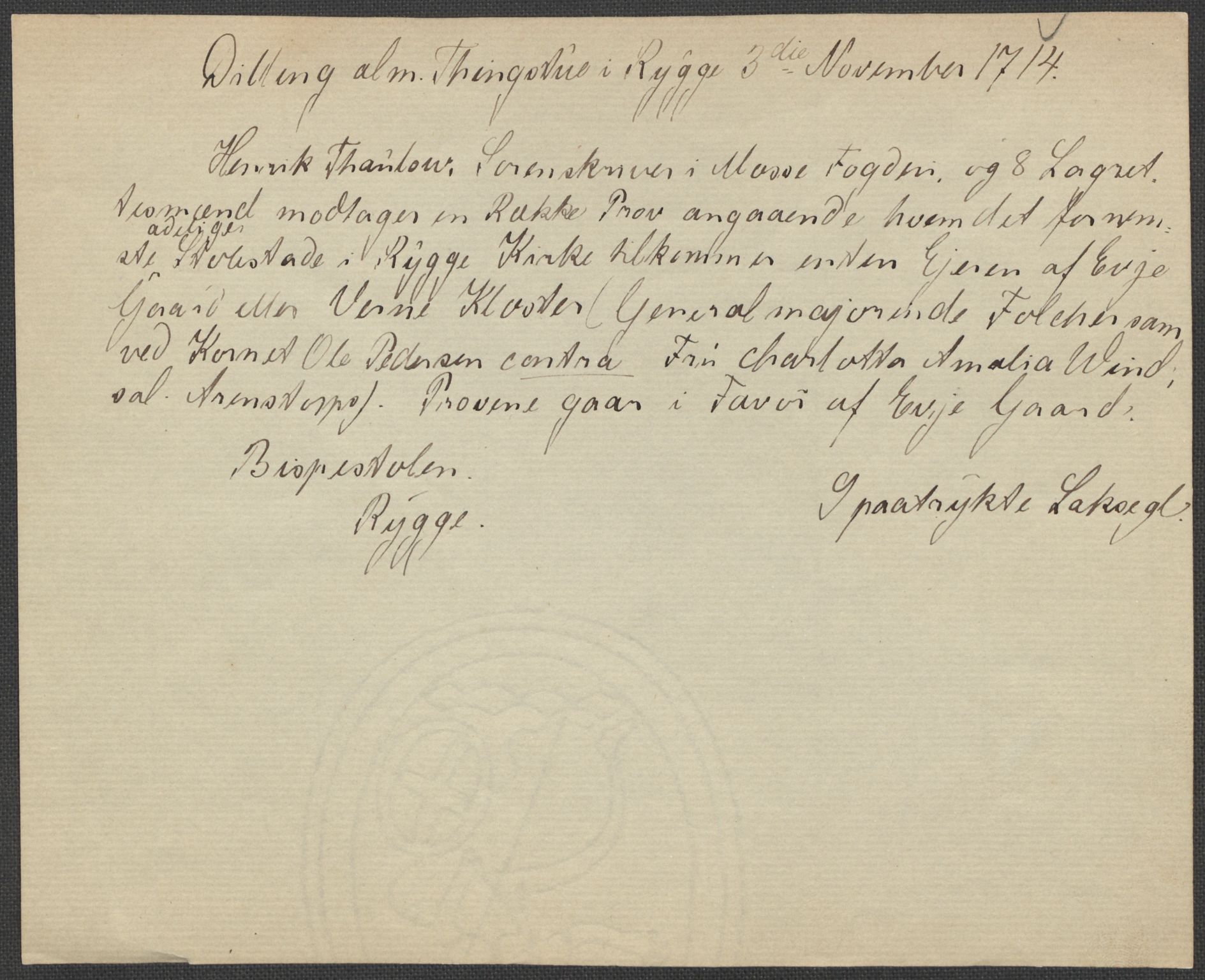 Riksarkivets diplomsamling, RA/EA-5965/F15/L0005: Prestearkiv - Østfold, 1572-1830, p. 9