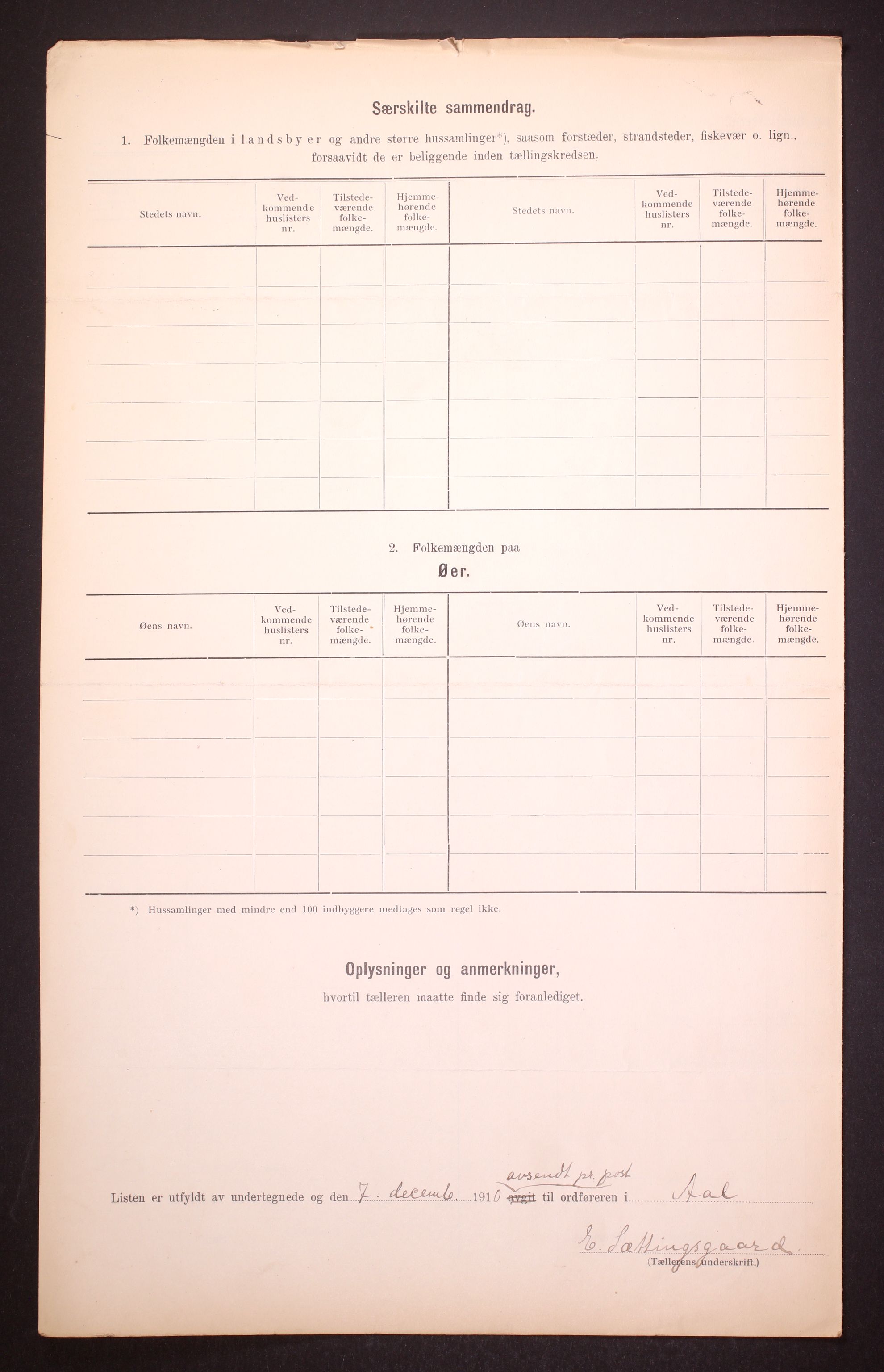 RA, 1910 census for Ål, 1910, p. 12