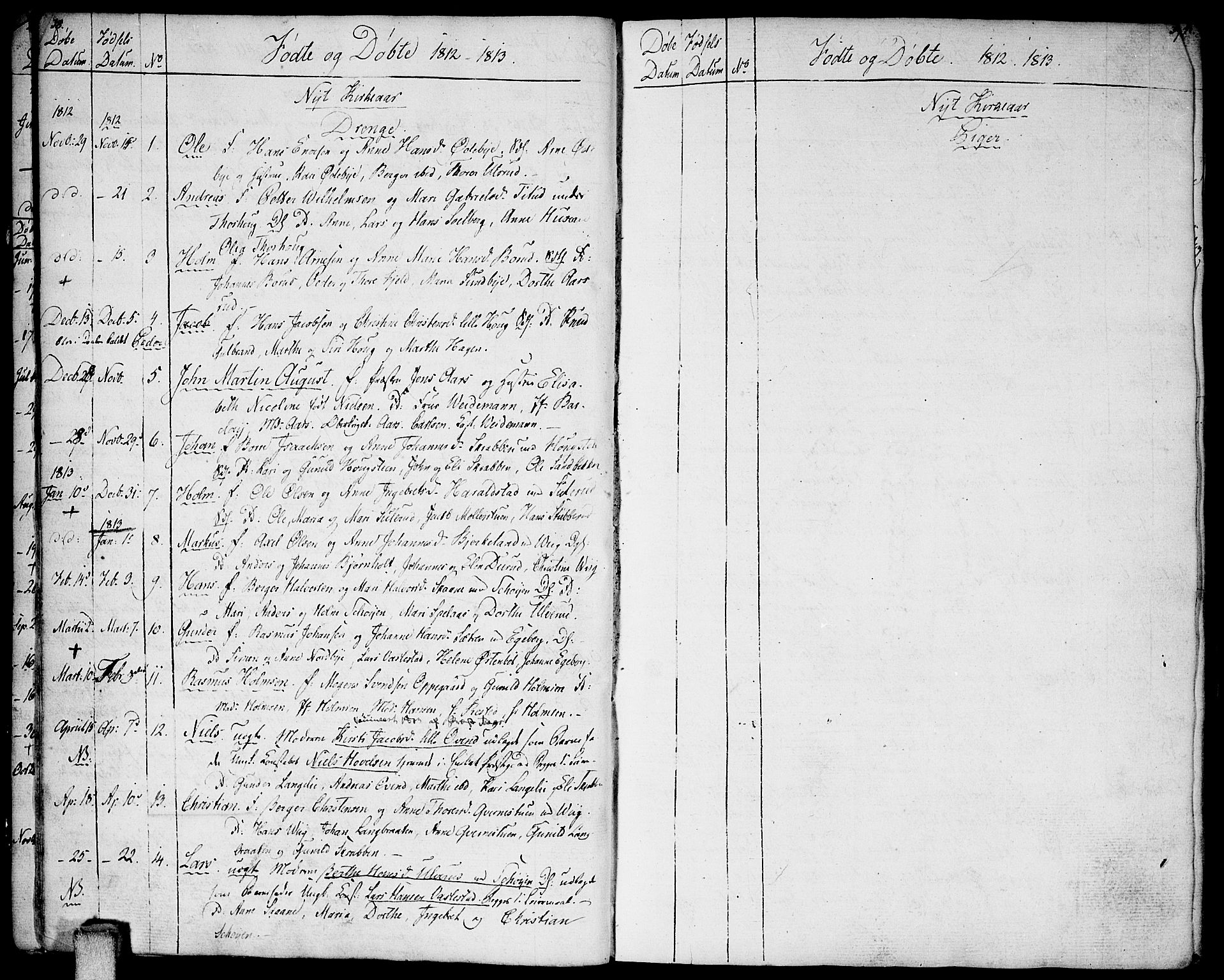 Enebakk prestekontor Kirkebøker, SAO/A-10171c/F/Fa/L0004: Parish register (official) no. I 4, 1806-1854, p. 38-39
