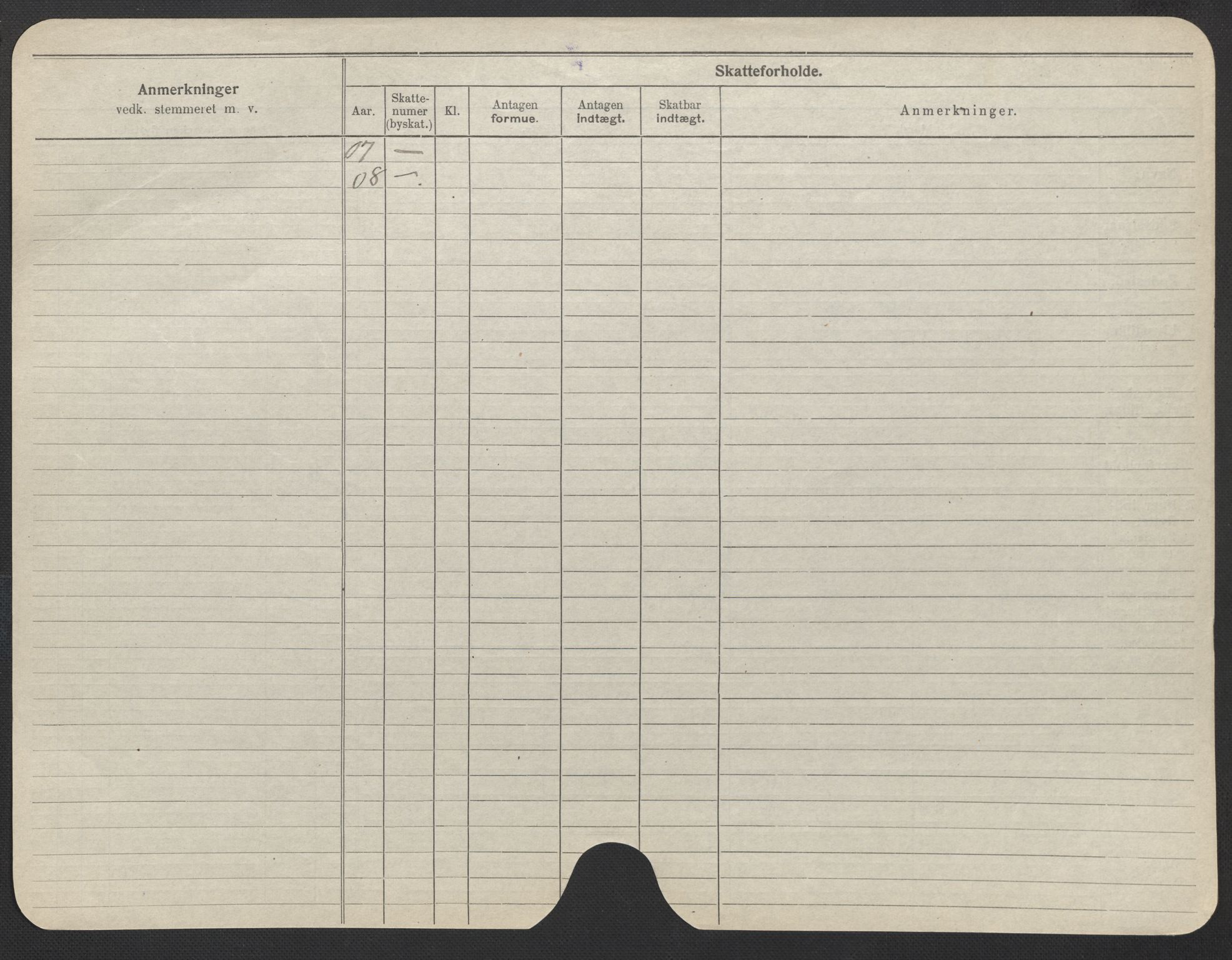 Oslo folkeregister, Registerkort, AV/SAO-A-11715/F/Fa/Fac/L0022: Kvinner, 1906-1914, p. 403b