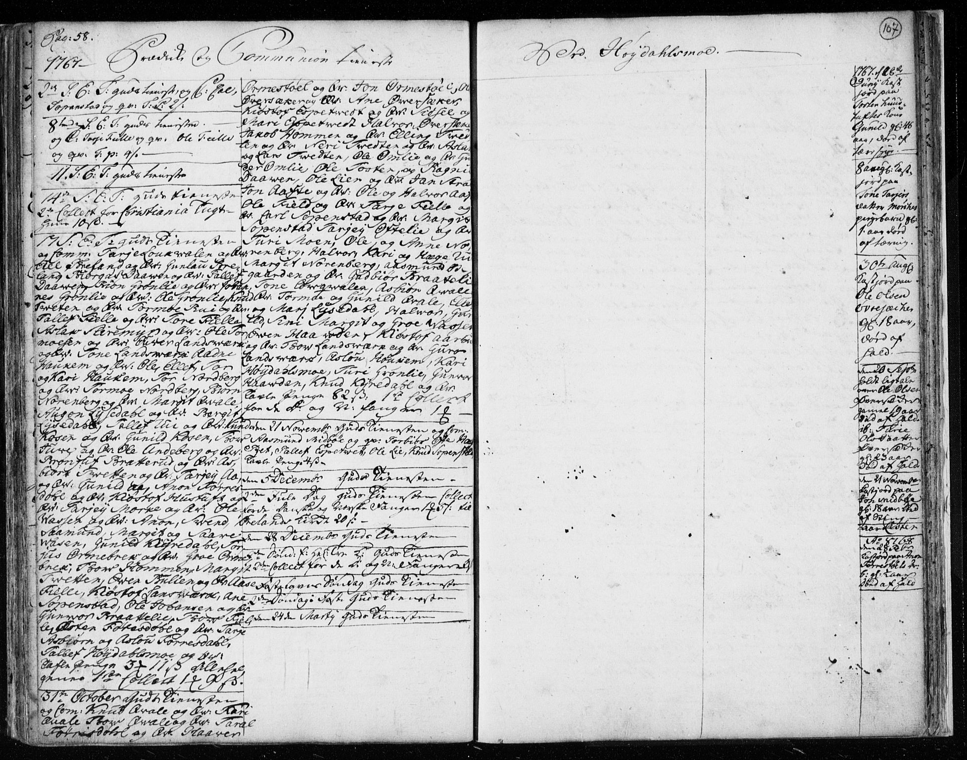 Lårdal kirkebøker, SAKO/A-284/F/Fa/L0003: Parish register (official) no. I 3, 1754-1790, p. 107