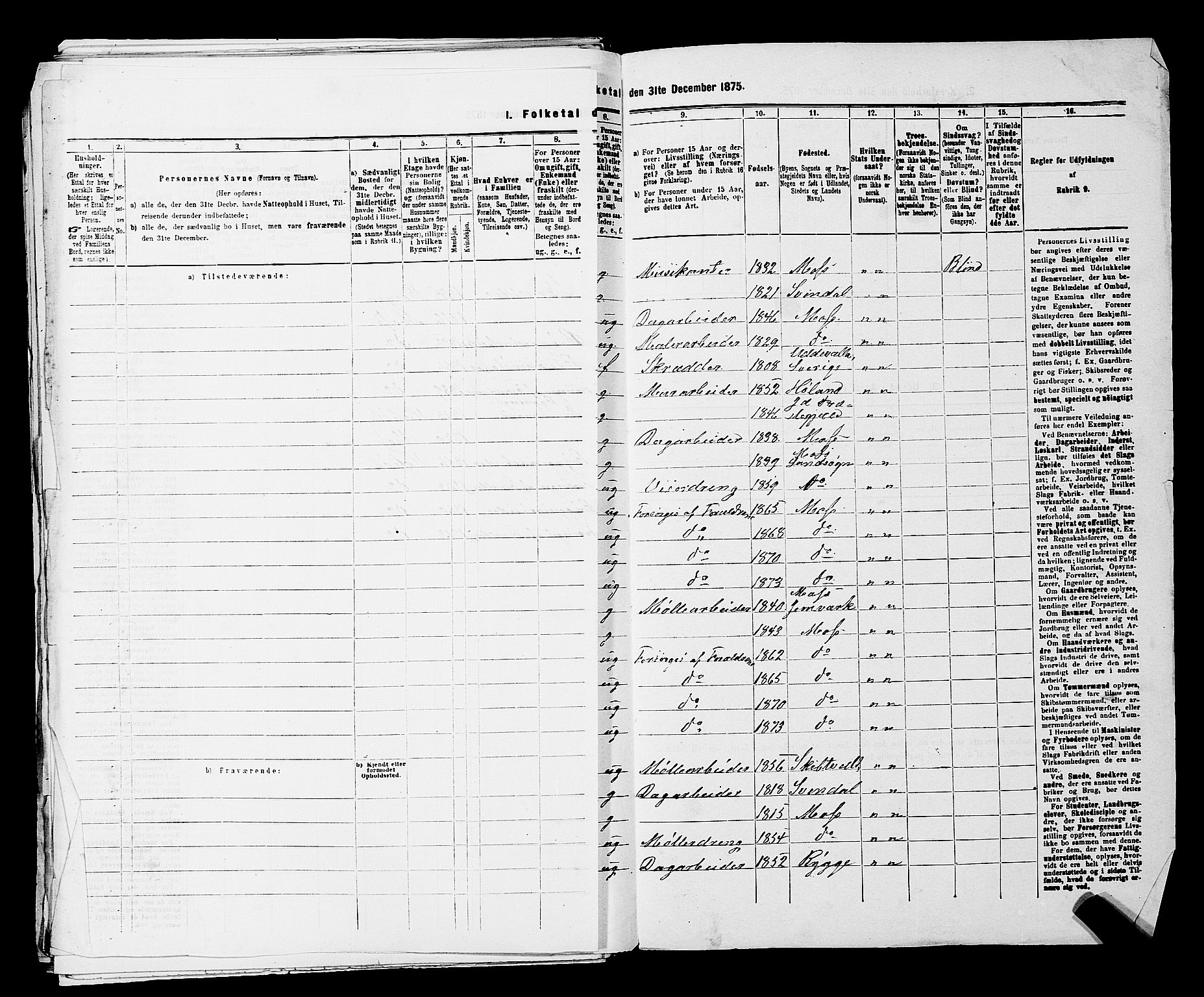 RA, 1875 census for 0104B Moss/Moss, 1875, p. 223