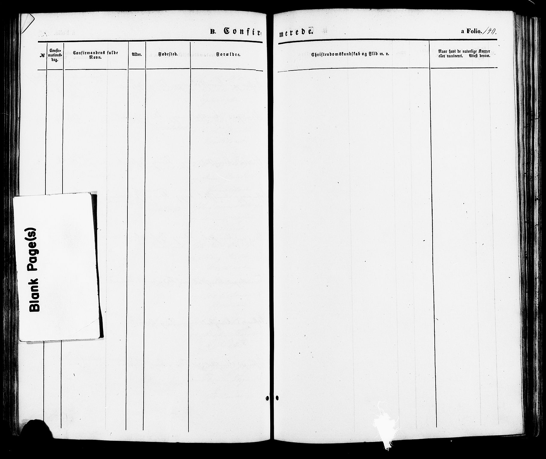 Nord-Audnedal sokneprestkontor, AV/SAK-1111-0032/F/Fa/Faa/L0002: Parish register (official) no. A 2, 1857-1882, p. 140