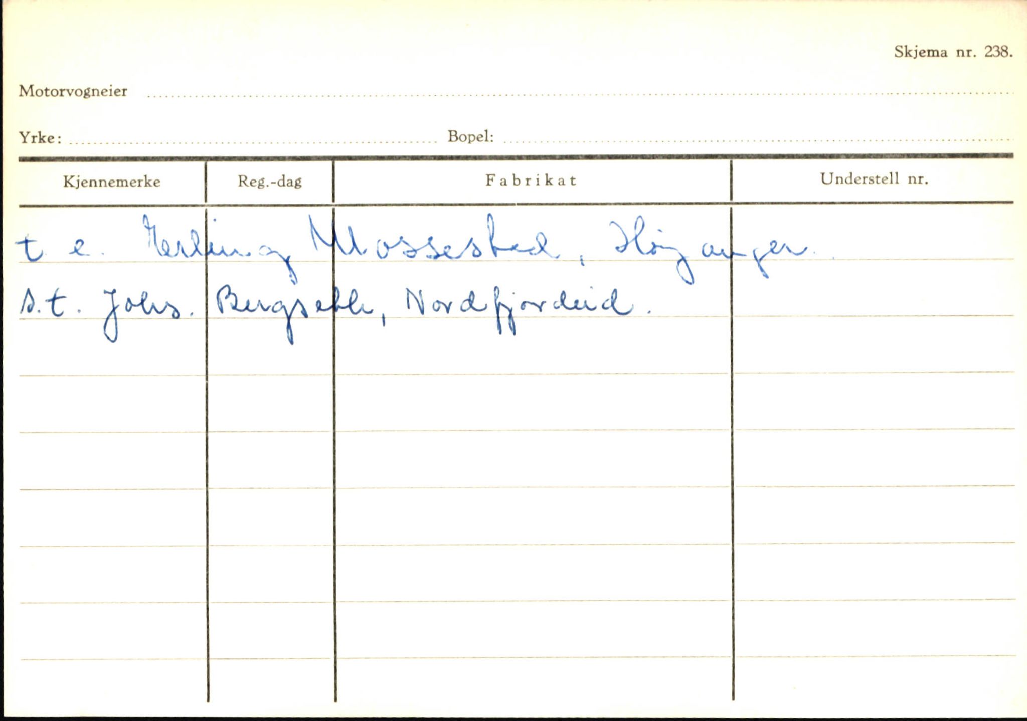 Statens vegvesen, Sogn og Fjordane vegkontor, AV/SAB-A-5301/4/F/L0145: Registerkort Vågsøy S-Å. Årdal I-P, 1945-1975, p. 1853