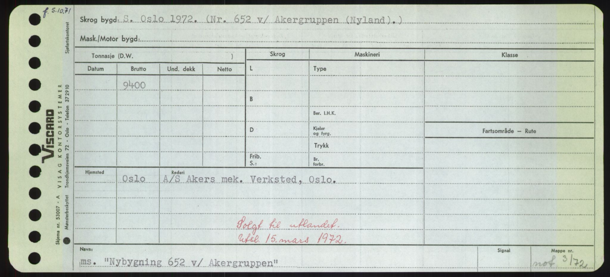 Sjøfartsdirektoratet med forløpere, Skipsmålingen, RA/S-1627/H/Hd/L0027: Fartøy, Norhop-Nør, p. 373