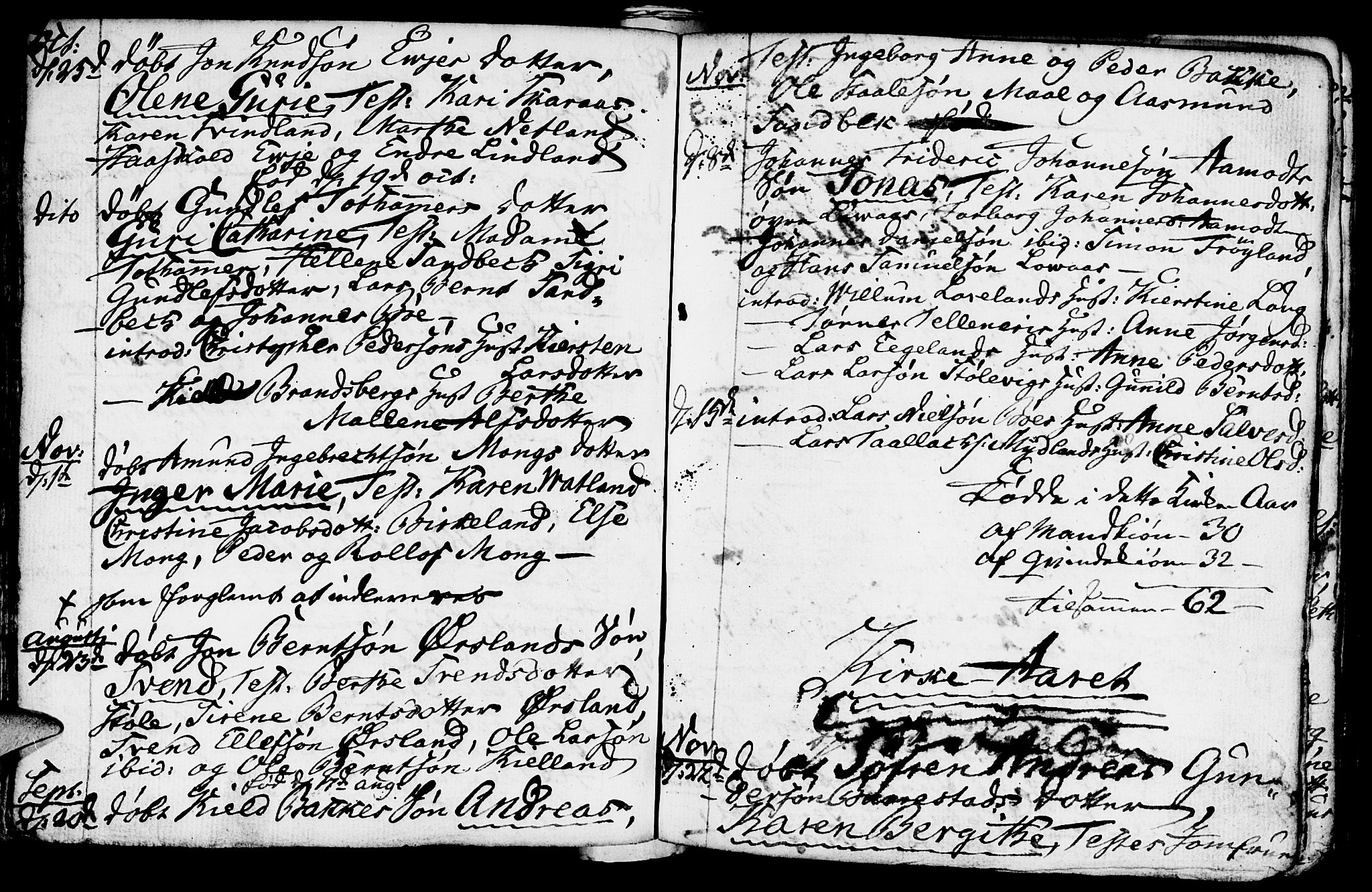 Sokndal sokneprestkontor, AV/SAST-A-101808: Parish register (official) no. A 4, 1762-1811