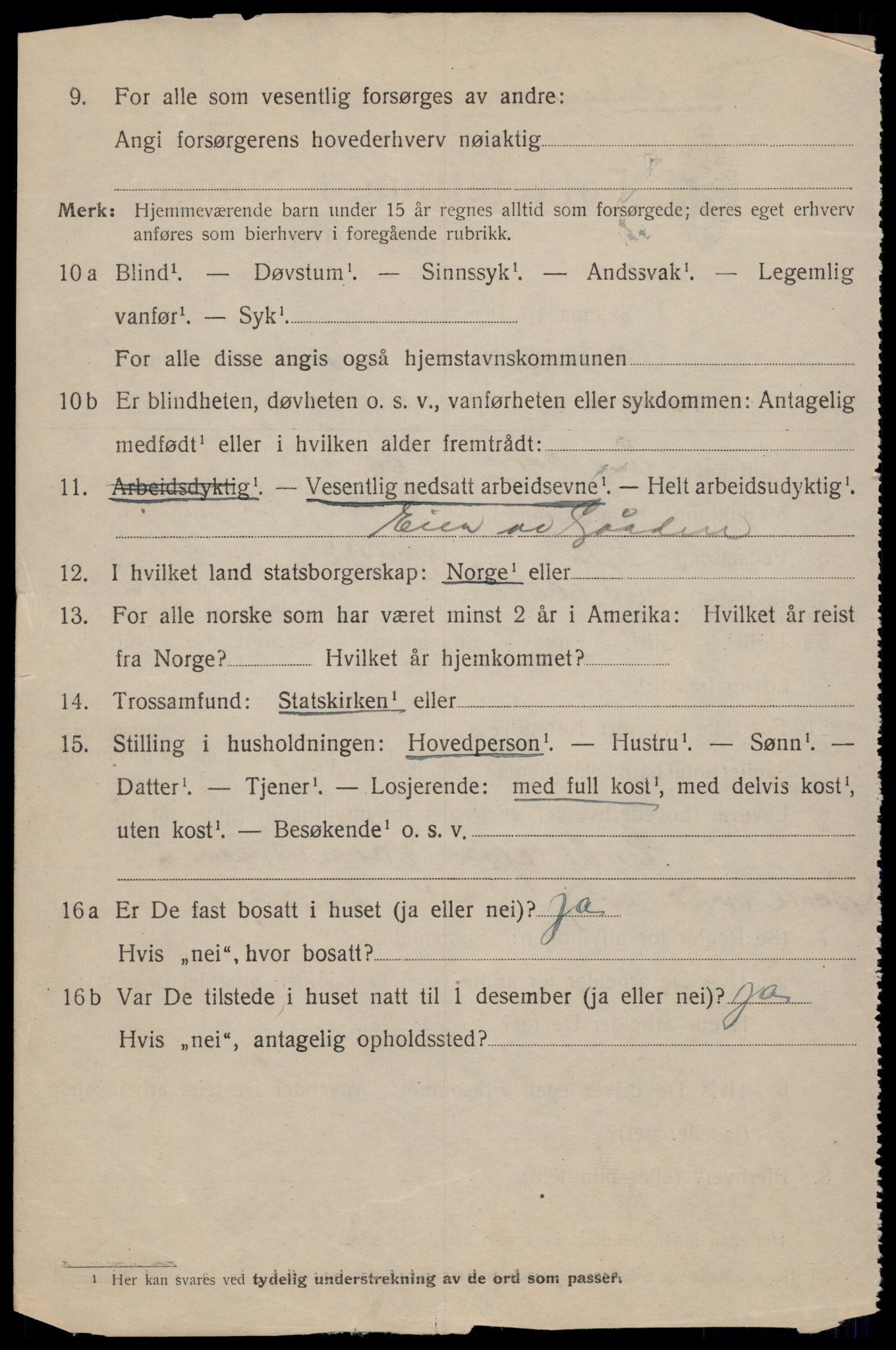 SAT, 1920 census for Trondheim, 1920, p. 35565