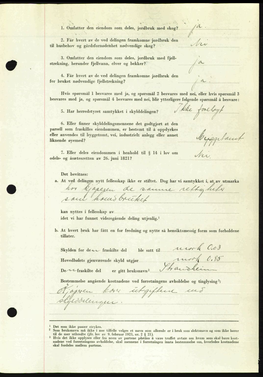 Romsdal sorenskriveri, AV/SAT-A-4149/1/2/2C: Mortgage book no. A24, 1947-1947, Diary no: : 2727/1947