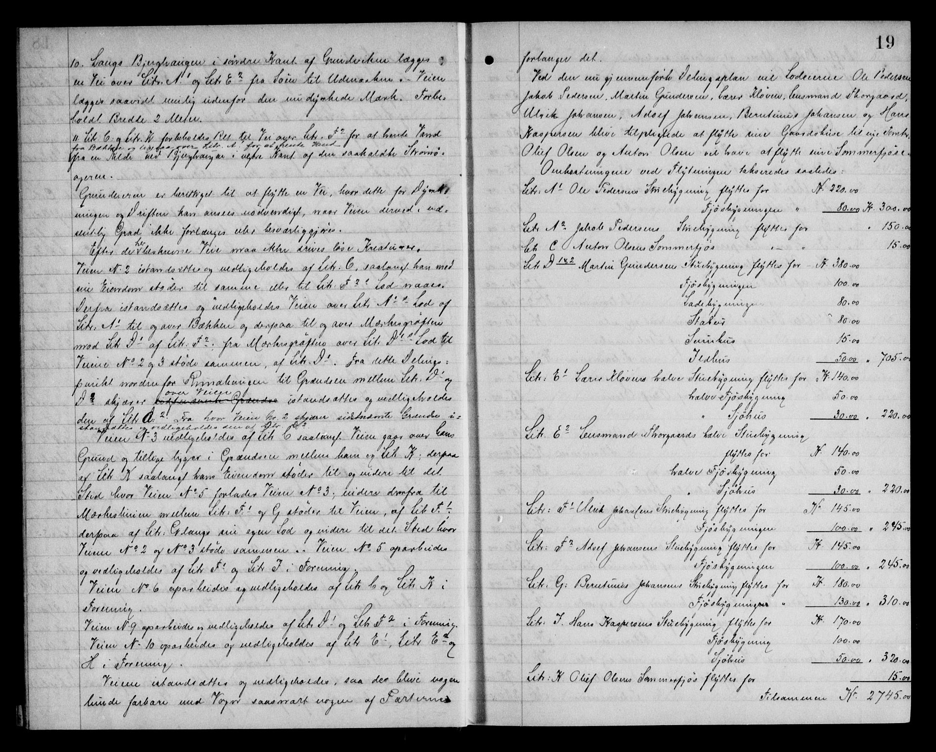Fosen sorenskriveri, AV/SAT-A-1107/1/2/2C/L0039: Mortgage book no. 30, 1905-1906, p. 19