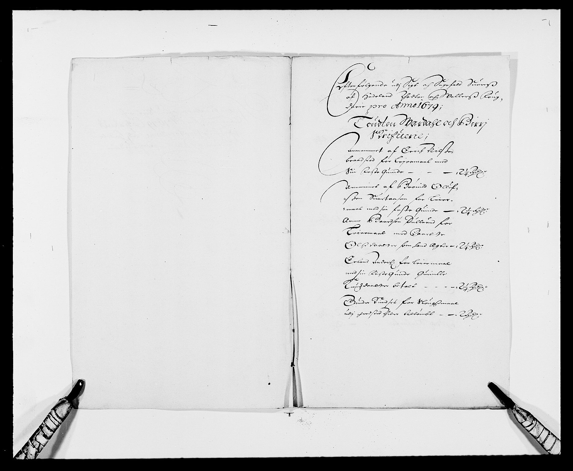 Rentekammeret inntil 1814, Reviderte regnskaper, Fogderegnskap, RA/EA-4092/R18/L1272: Fogderegnskap Hadeland, Toten og Valdres, 1679, p. 182