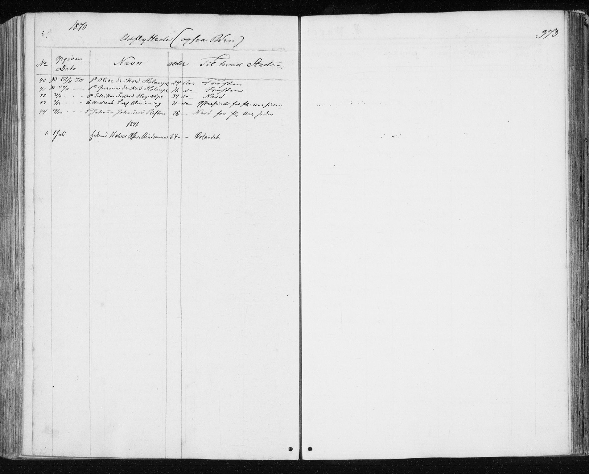 Ministerialprotokoller, klokkerbøker og fødselsregistre - Nord-Trøndelag, SAT/A-1458/709/L0075: Parish register (official) no. 709A15, 1859-1870, p. 373