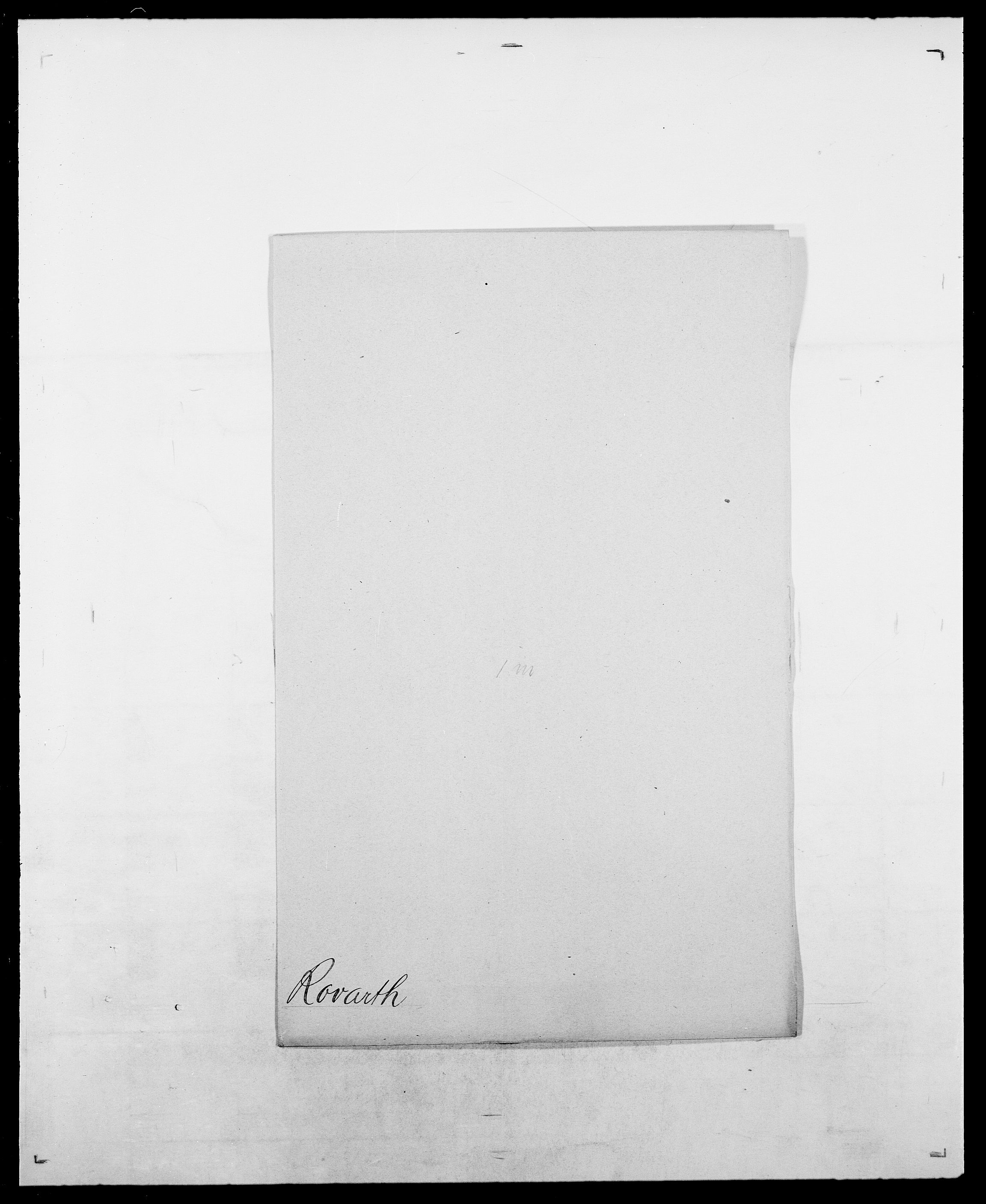 Delgobe, Charles Antoine - samling, SAO/PAO-0038/D/Da/L0033: Roald - Røyem, p. 407