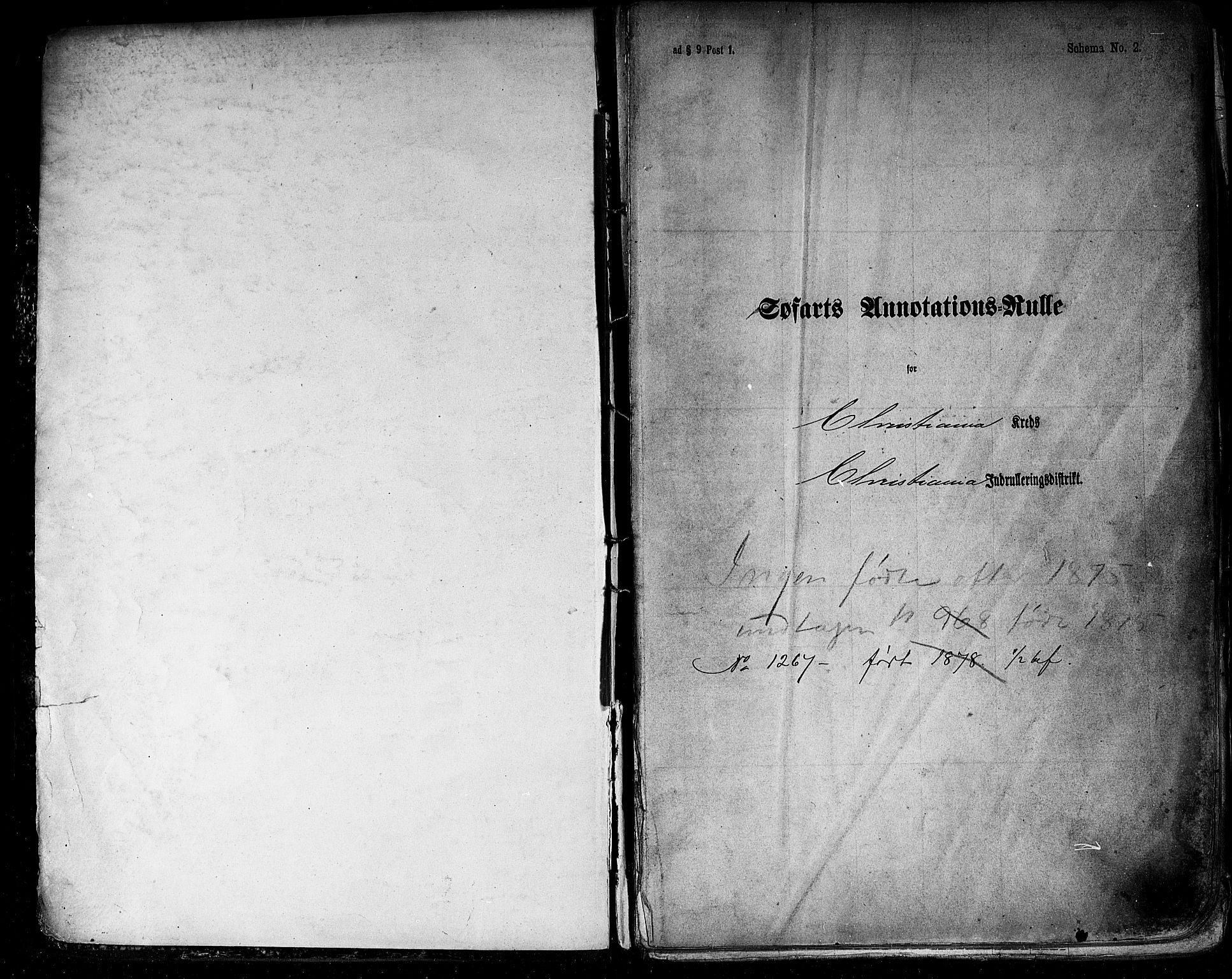 Oslo mønstringskontor, SAO/A-10569g/F/Fc/Fca/L0001: Annotasjonsrulle, 1866-1881, p. 2