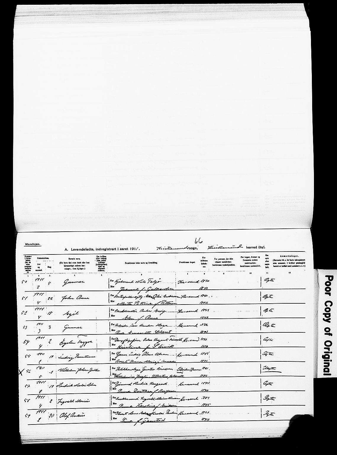 Ministerialprotokoller, klokkerbøker og fødselsregistre - Møre og Romsdal, AV/SAT-A-1454/572/L0858: Parish register (official) no. 572D02, 1903-1912