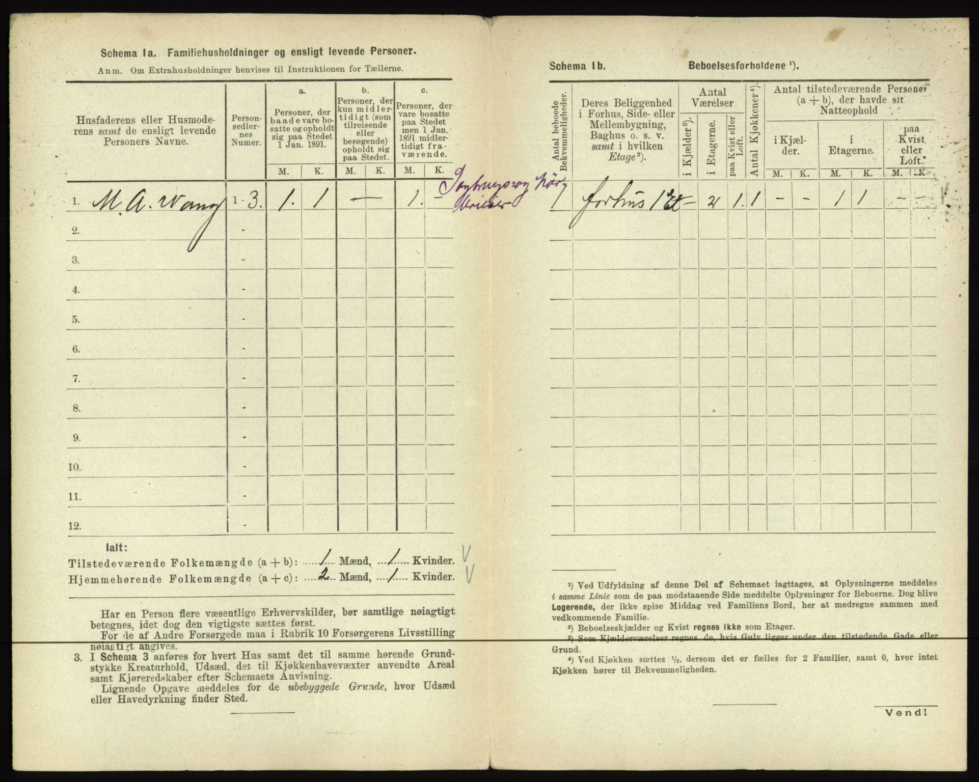 RA, 1891 census for 0502 Gjøvik, 1891, p. 119