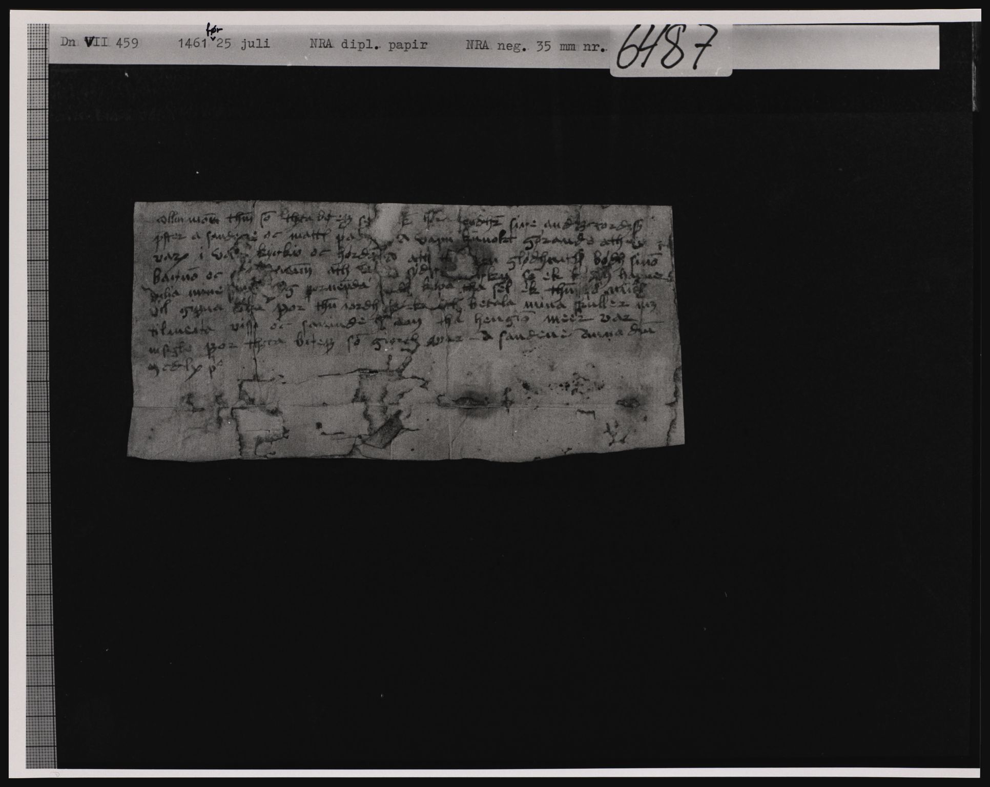 Riksarkivets diplomsamling, RA/EA-5965/F02, 1395-1570, p. 260