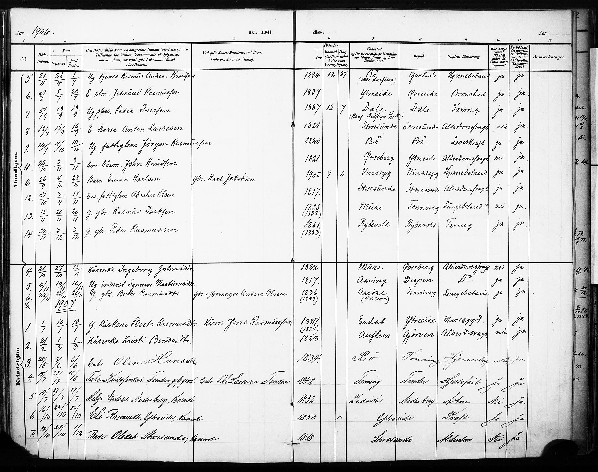 Stryn Sokneprestembete, AV/SAB-A-82501: Parish register (official) no. B 1, 1878-1907