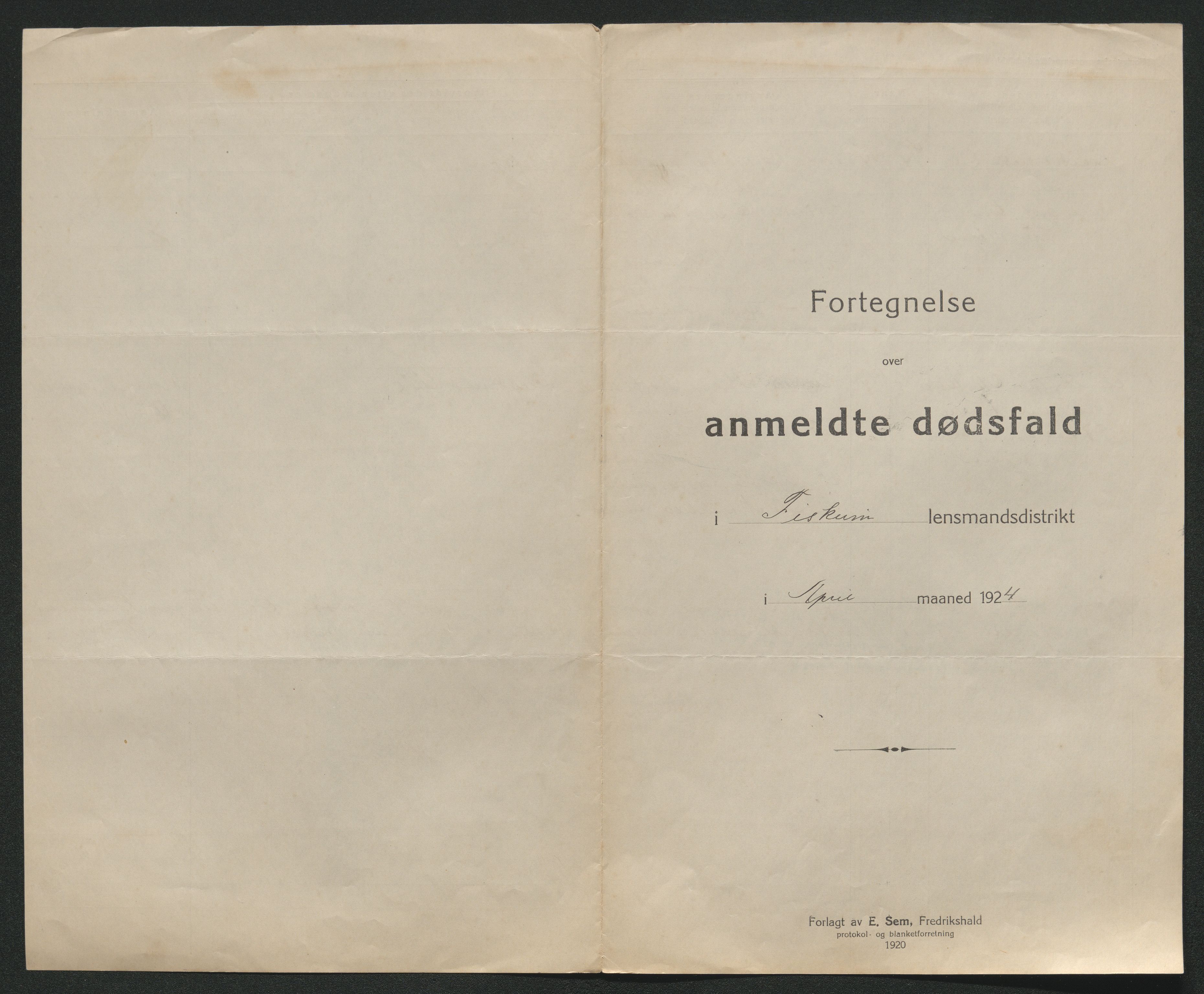 Eiker, Modum og Sigdal sorenskriveri, AV/SAKO-A-123/H/Ha/Hab/L0042: Dødsfallsmeldinger, 1924, p. 187