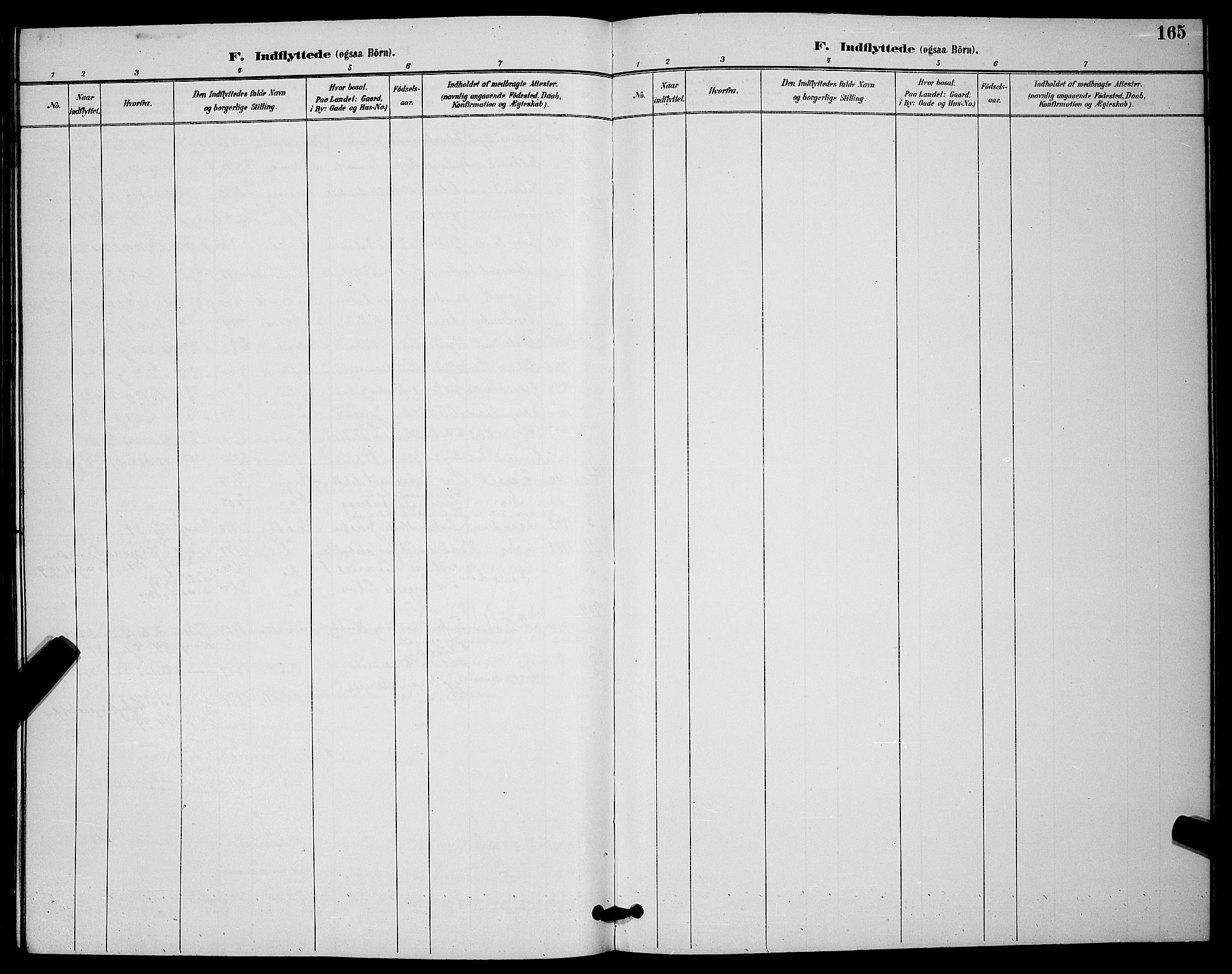 Sand/Bjarkøy sokneprestkontor, AV/SATØ-S-0811/I/Ia/Iab/L0003klokker: Parish register (copy) no. 3, 1891-1904, p. 165