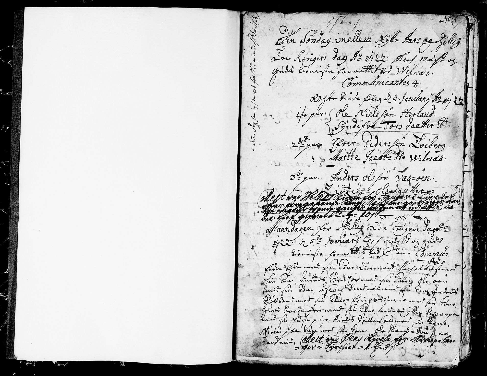 Askvoll sokneprestembete, SAB/A-79501/H/Haa/Haaa/L0005: Parish register (official) no. A 5, 1722-1733, p. 1