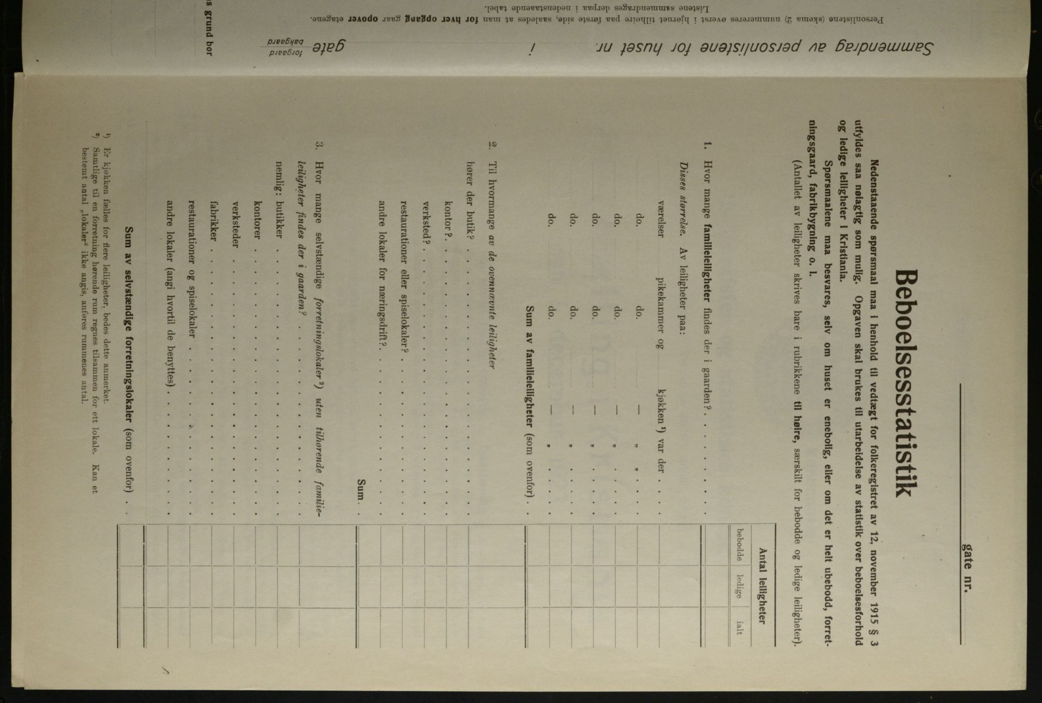 OBA, Municipal Census 1923 for Kristiania, 1923, p. 1714