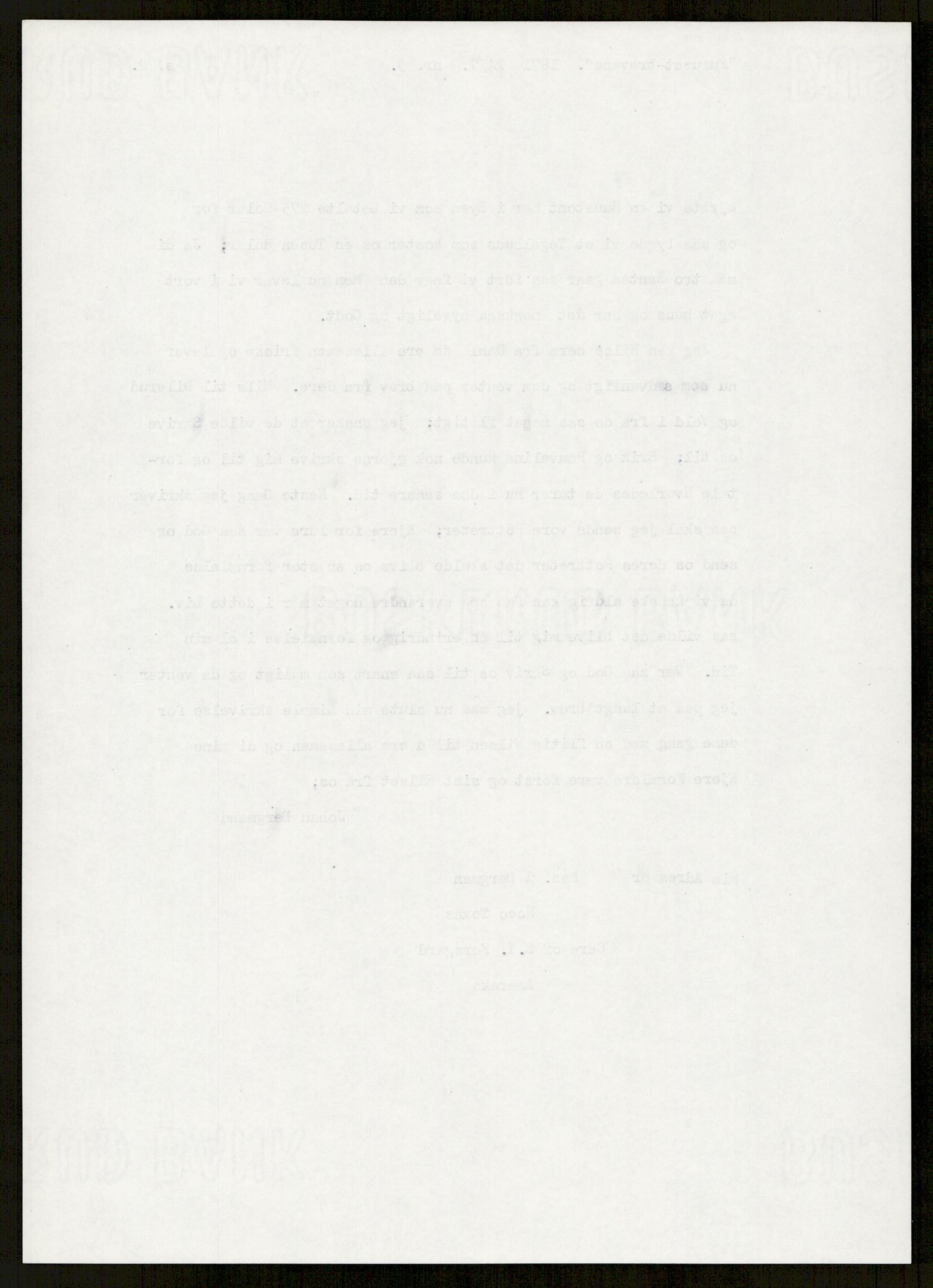 Samlinger til kildeutgivelse, Amerikabrevene, AV/RA-EA-4057/F/L0007: Innlån fra Hedmark: Berg - Furusetbrevene, 1838-1914, p. 494