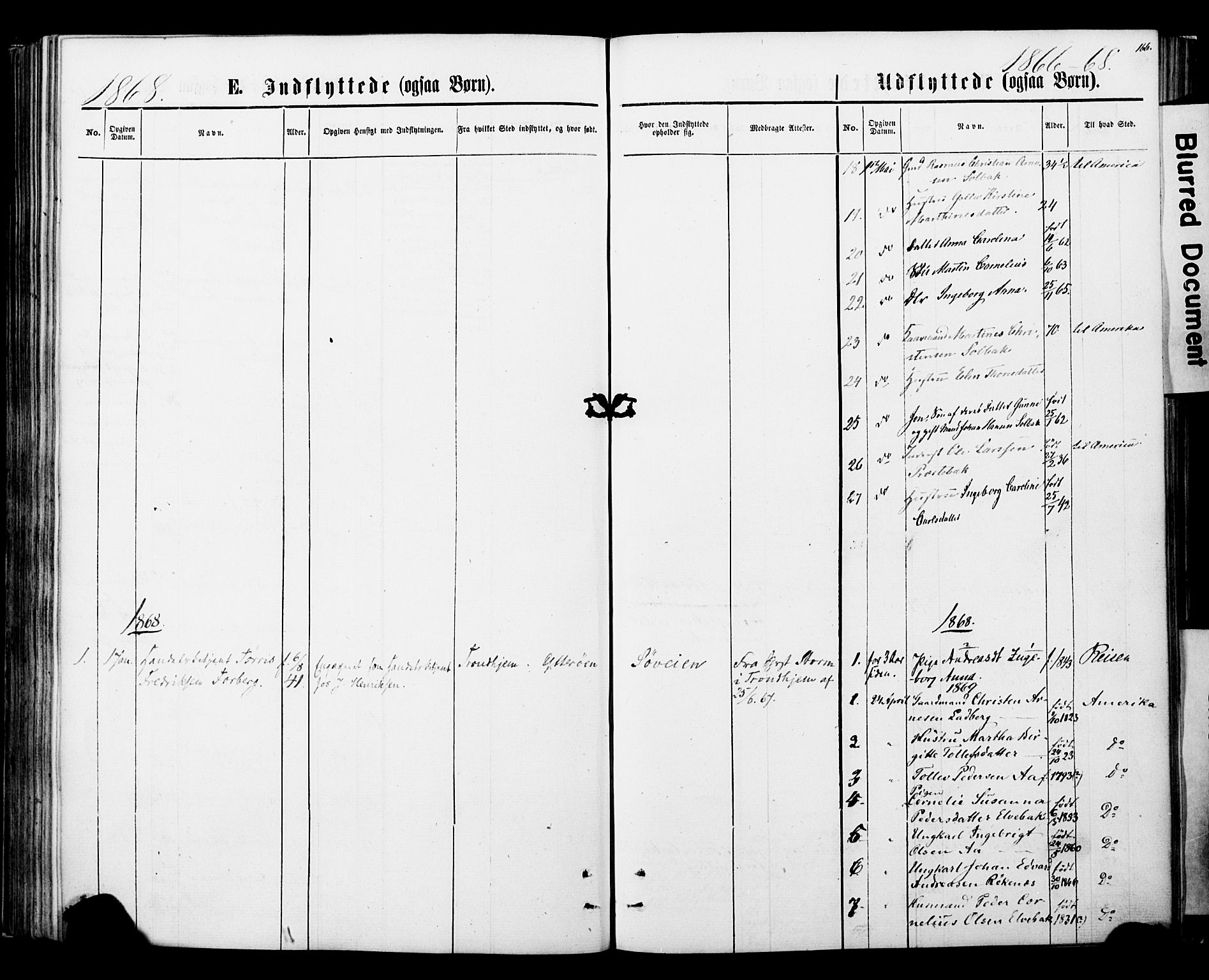 Ibestad sokneprestembete, SATØ/S-0077/H/Ha/Haa/L0013kirke: Parish register (official) no. 13, 1865-1879, p. 166
