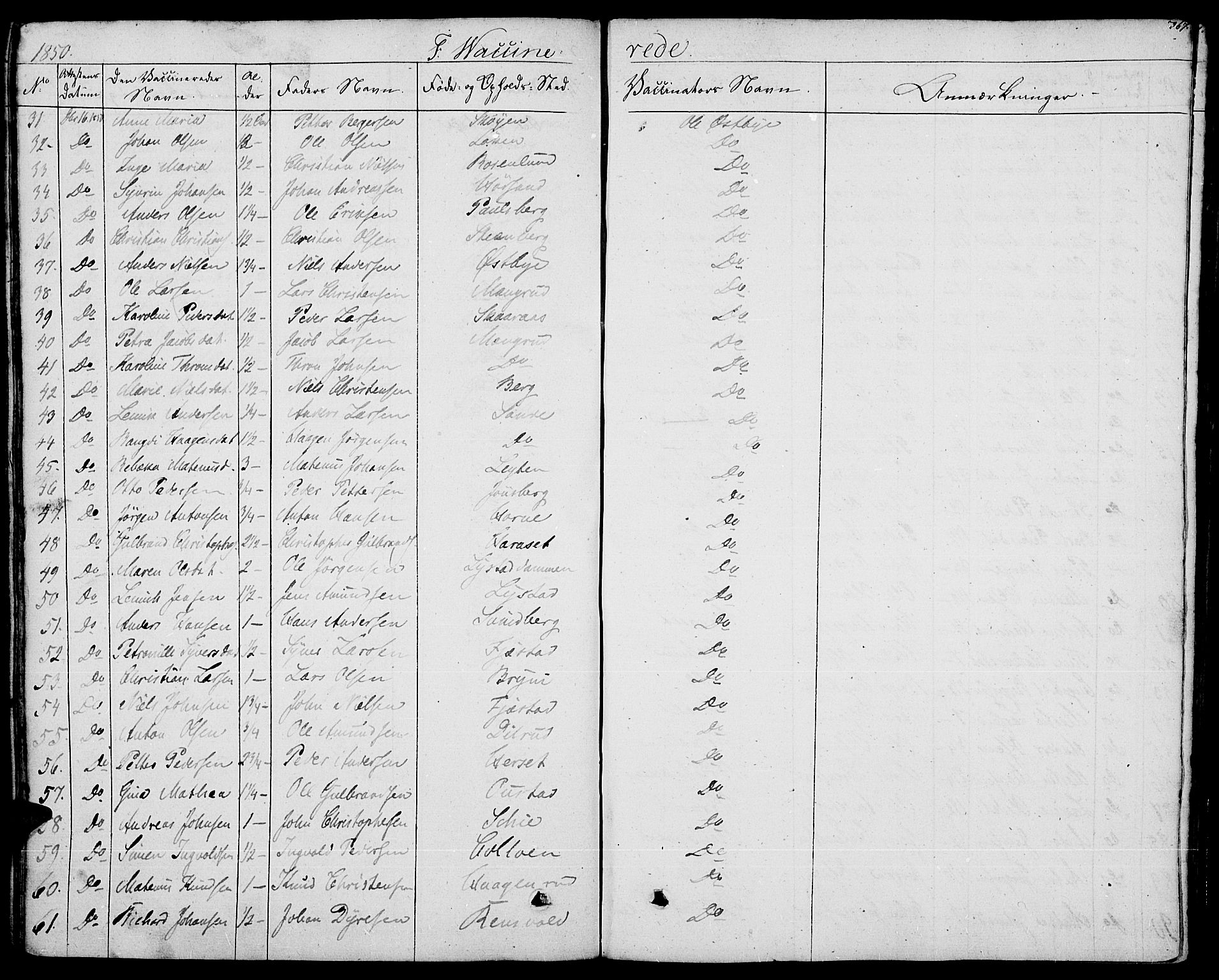 Romedal prestekontor, SAH/PREST-004/K/L0003: Parish register (official) no. 3, 1829-1846, p. 367