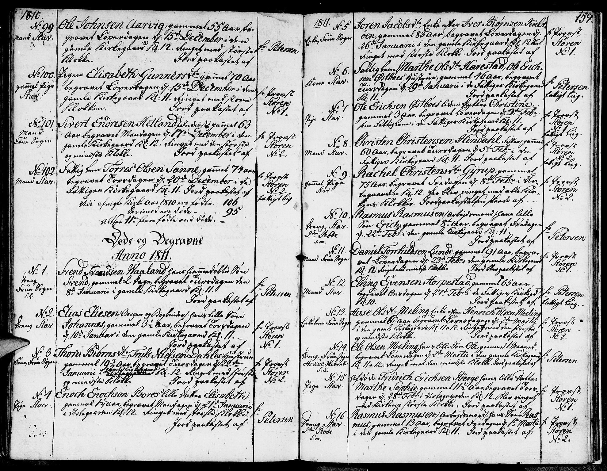 Domkirken sokneprestkontor, AV/SAST-A-101812/001/30/30BA/L0007: Parish register (official) no. A 7, 1789-1815, p. 159