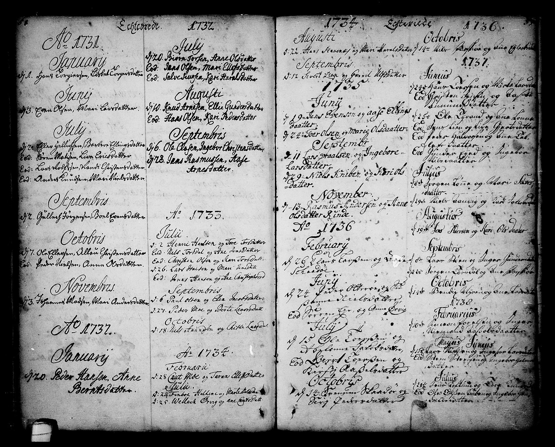 Sannidal kirkebøker, AV/SAKO-A-296/F/Fa/L0001: Parish register (official) no. 1, 1702-1766, p. 58-59